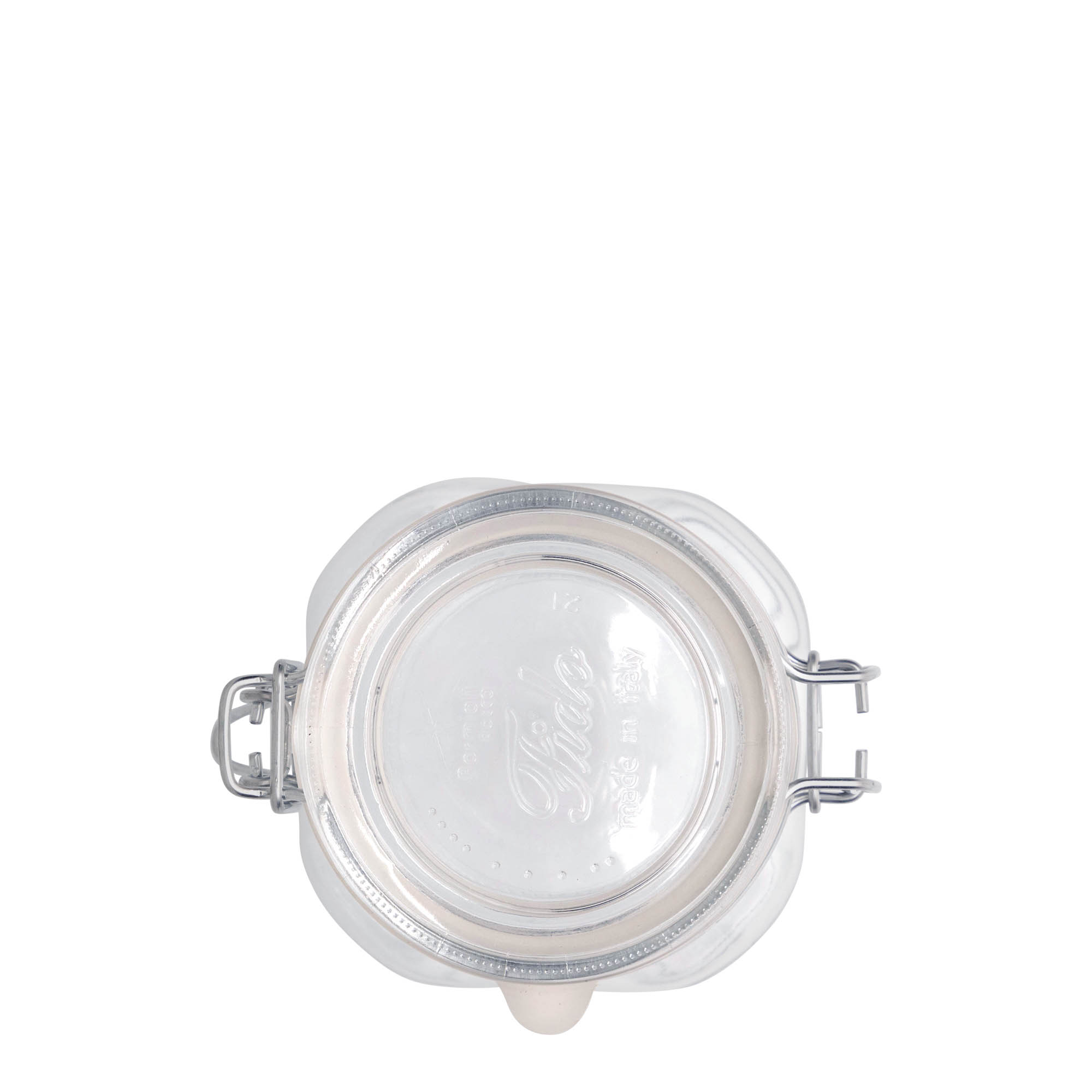 500 ml trådklipsglas 'Fido', firkantet, åbning: trådklipslukning 500 ml trådklipsglas 'Fido', firkantet, åbning: trådklipslukning