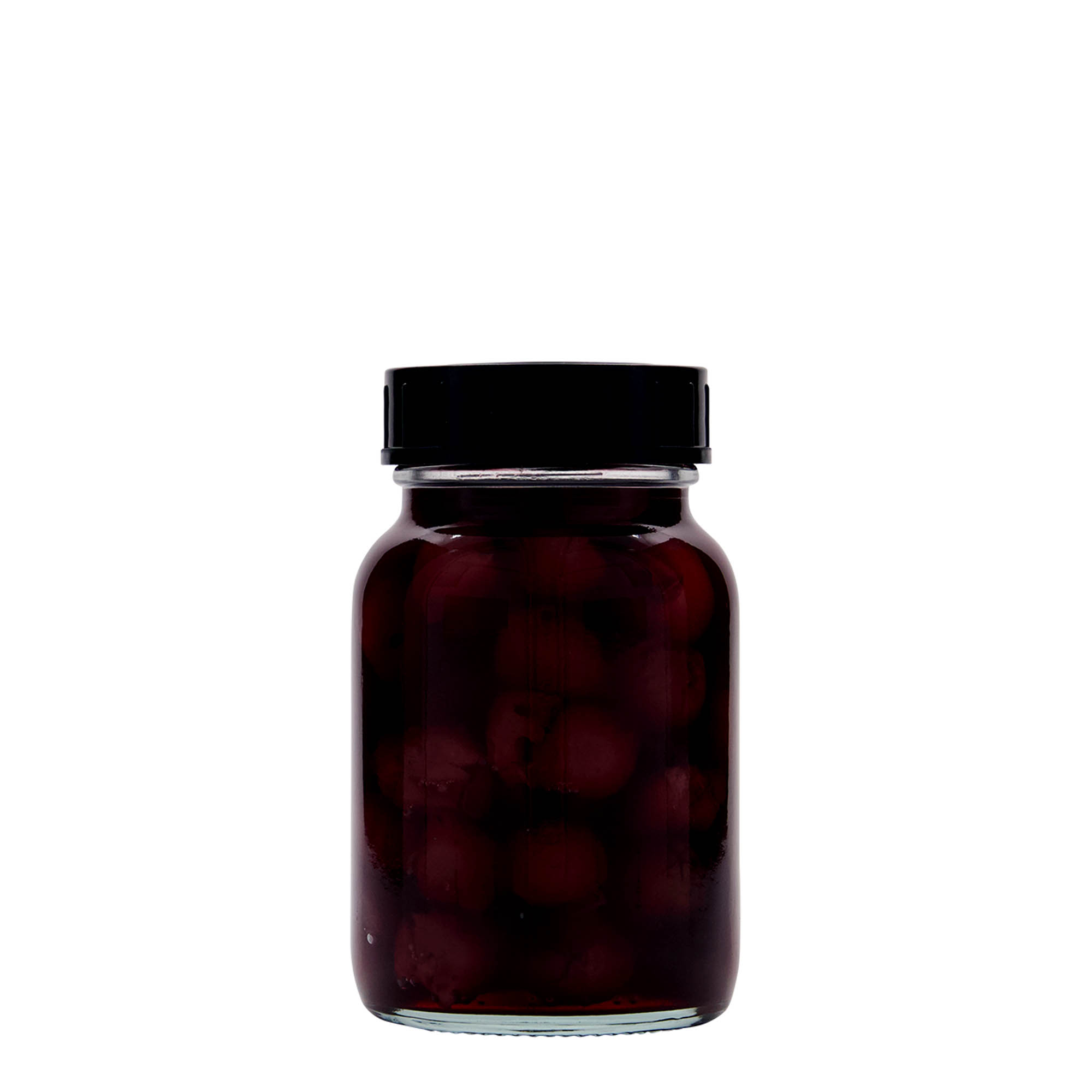 250 ml bredhalsglas, åbning: DIN 55 250 ml bredhalsglas, åbning: DIN 55