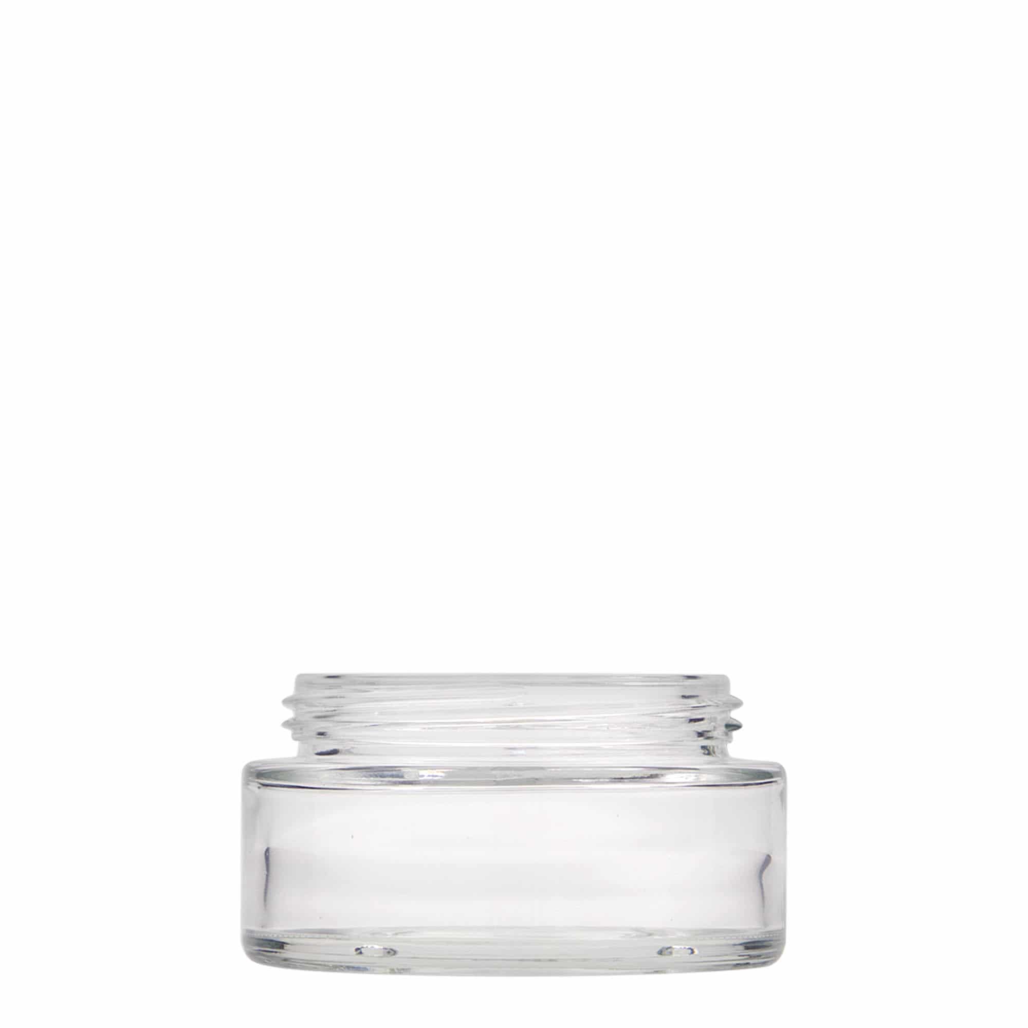 100 ml krukke 'Clear Edition', glas, åbning: skruelåg