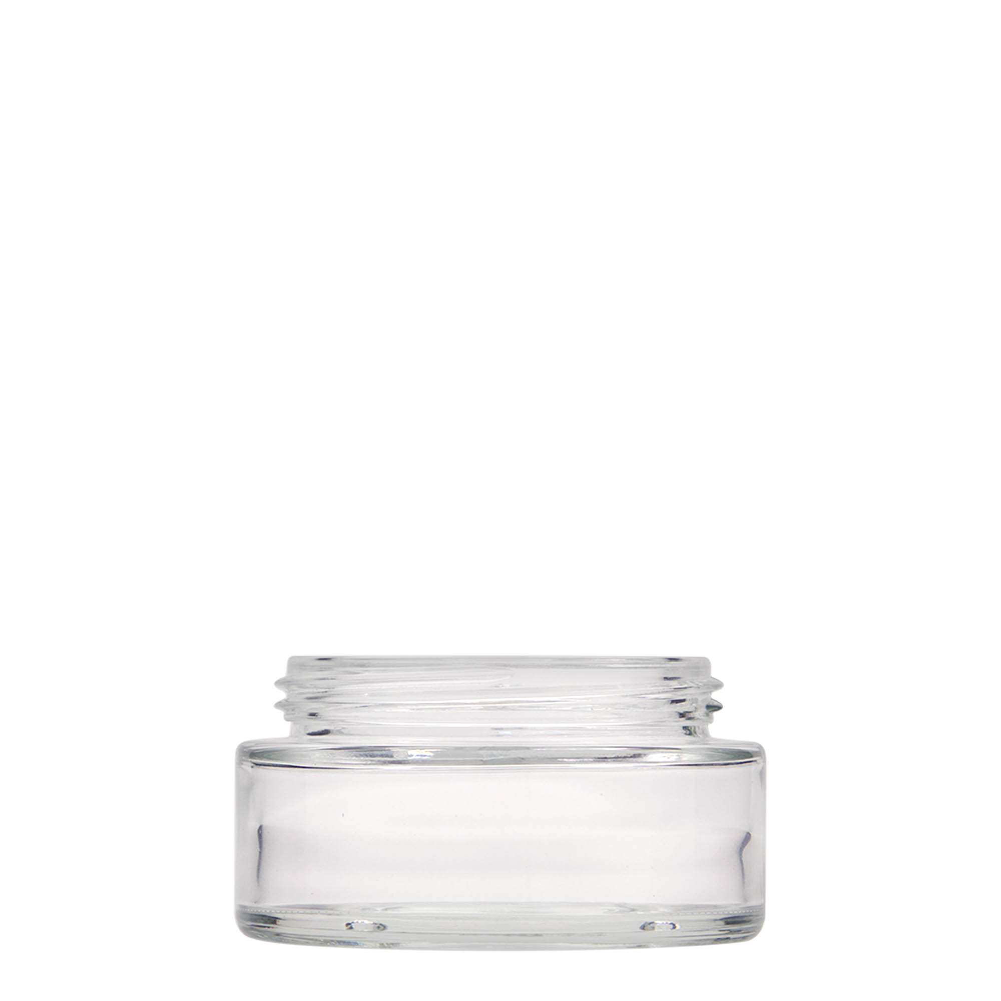 100 ml krukke »Clear Edition«, glas, åbning: skruelåg