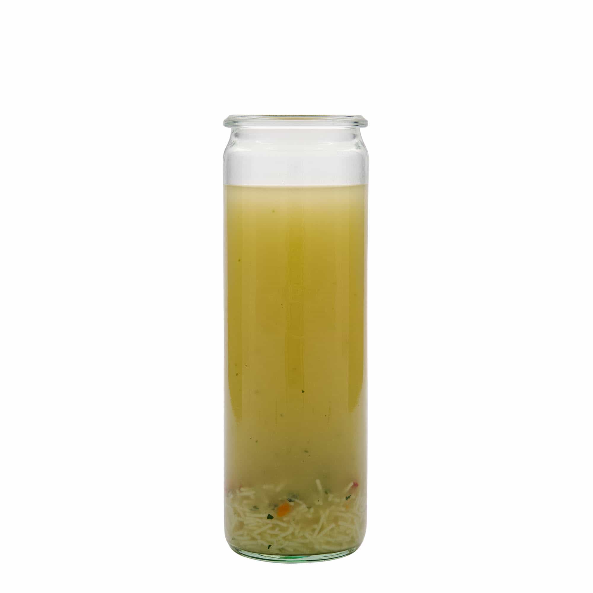 600 ml WECK-cylinderglas, åbning: Rund kant