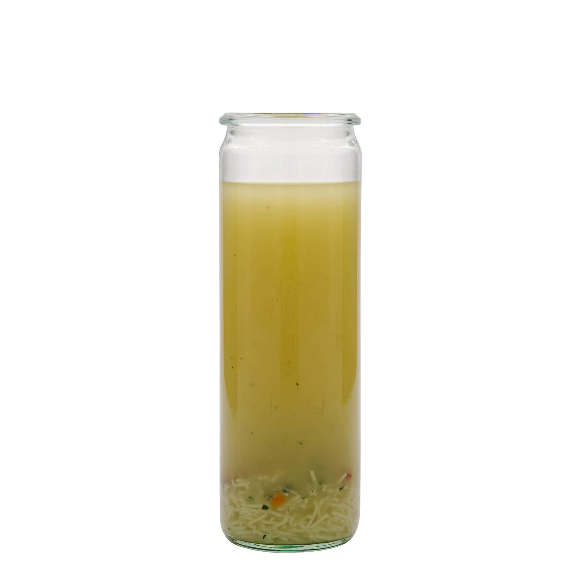 600 ml WECK-cylinderglas, åbning: rund kant