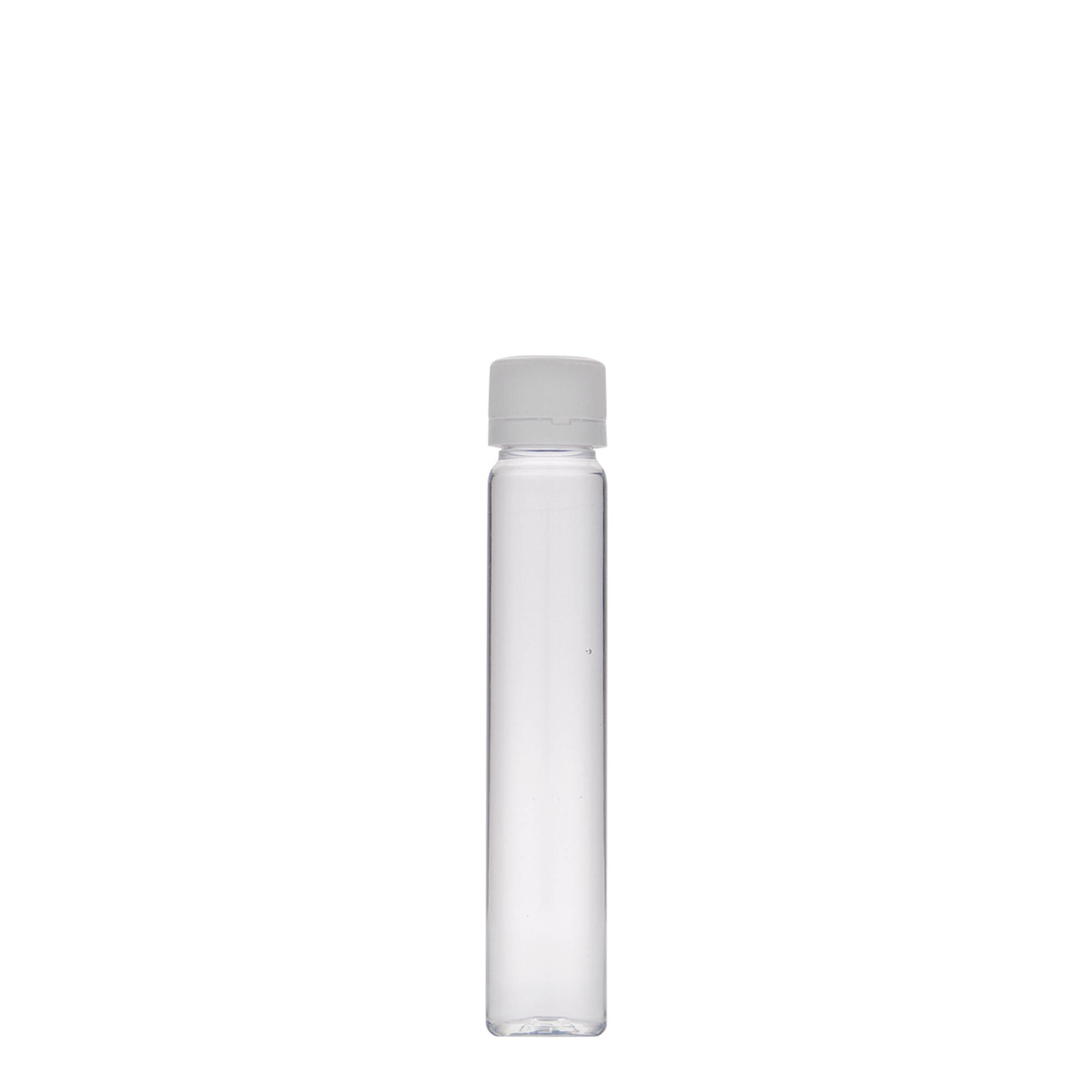 25 ml PET-rør, plastik, åbning: skruelåg