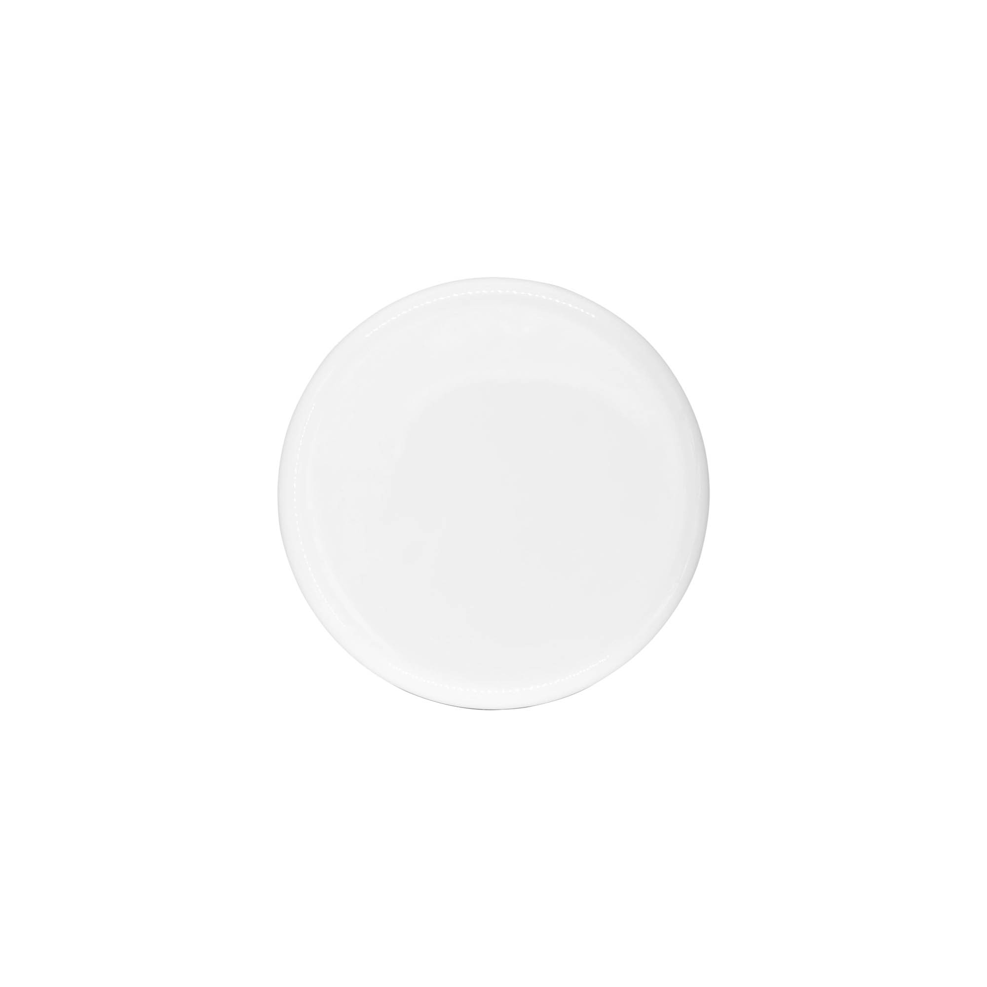 Skruelåg til 100 ml 'Bianca', PP-plast, hvid