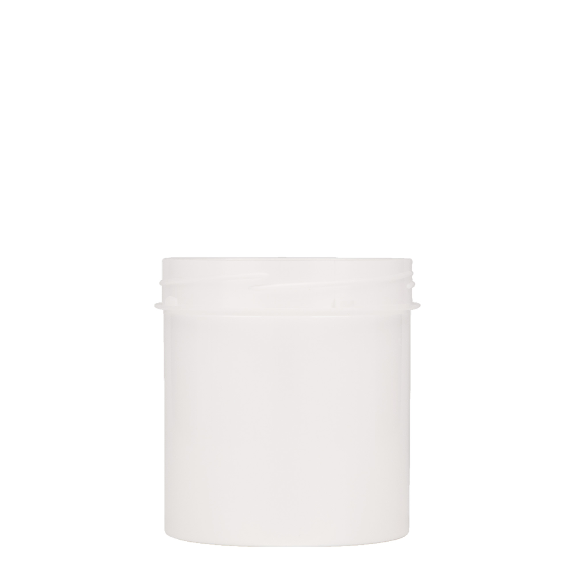 250 ml plastdåse 'Securilock', PP, hvid, åbning: Skruelåg