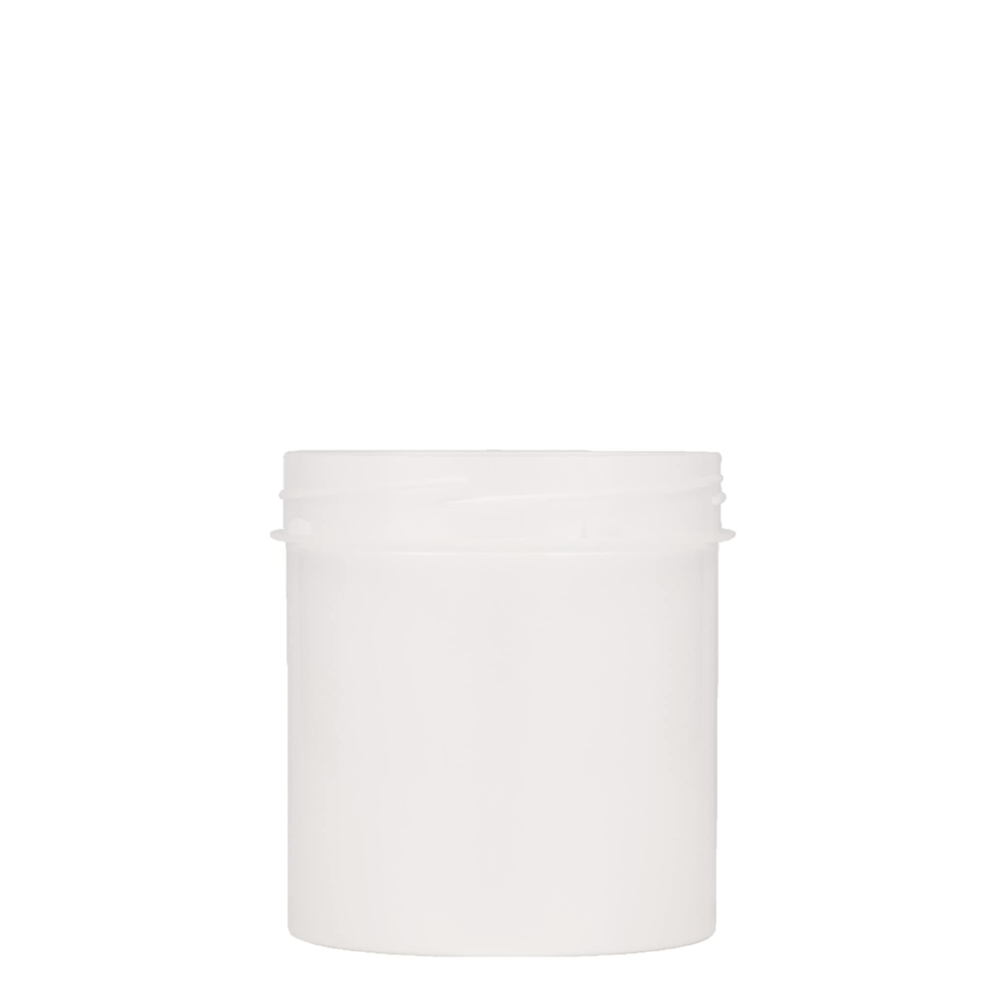 250 ml plastdåse 'Securilock', PP, hvid, åbning: skruelåg