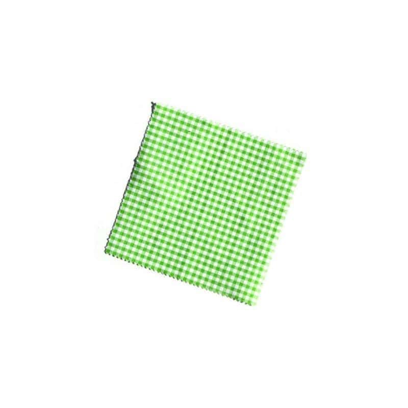 Stofservietter, ternet 12x12, kvadratisk, tekstil, lindegrøn, åbning: TO38-TO53