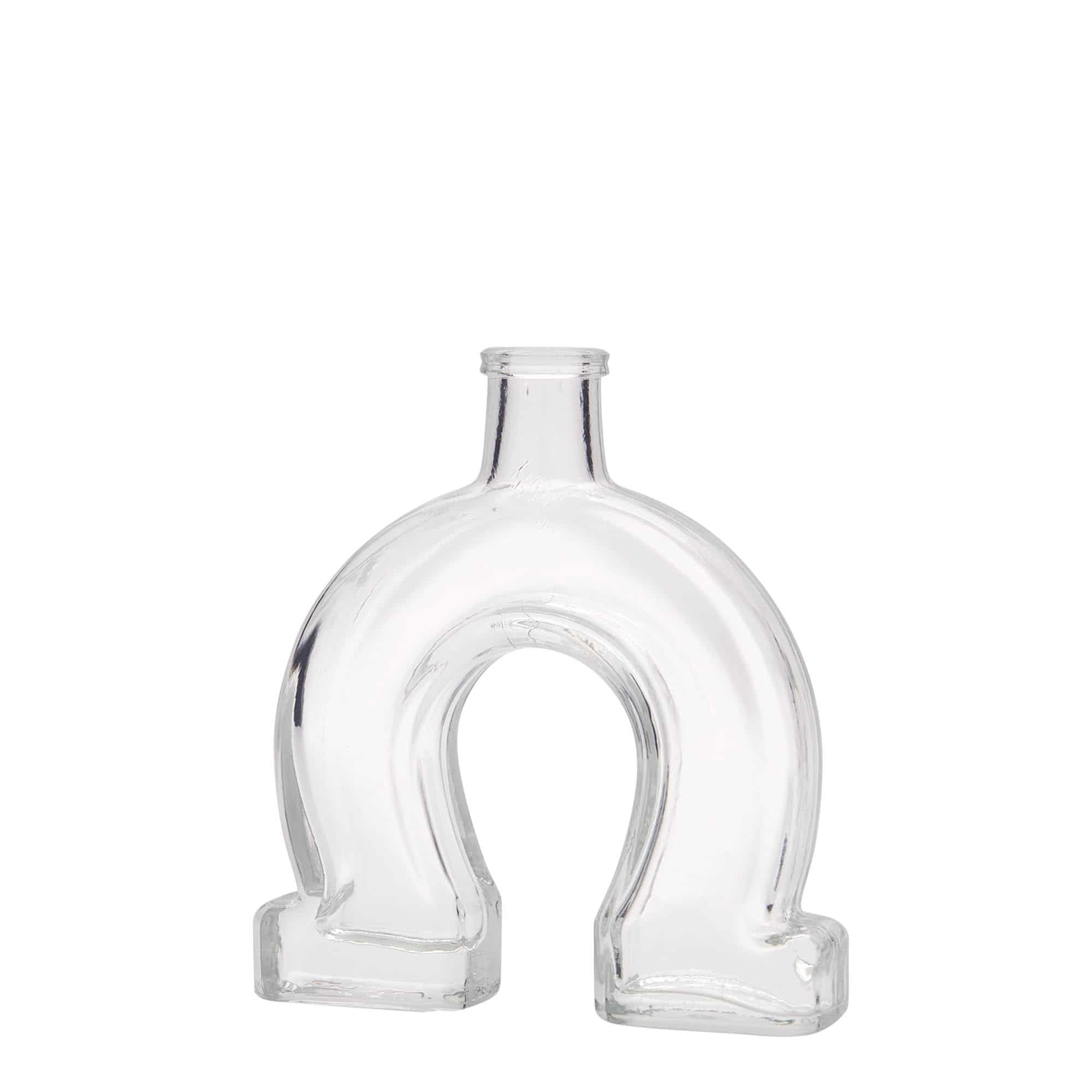 100 ml glasflaske 'Hestesko', åbning: Kork