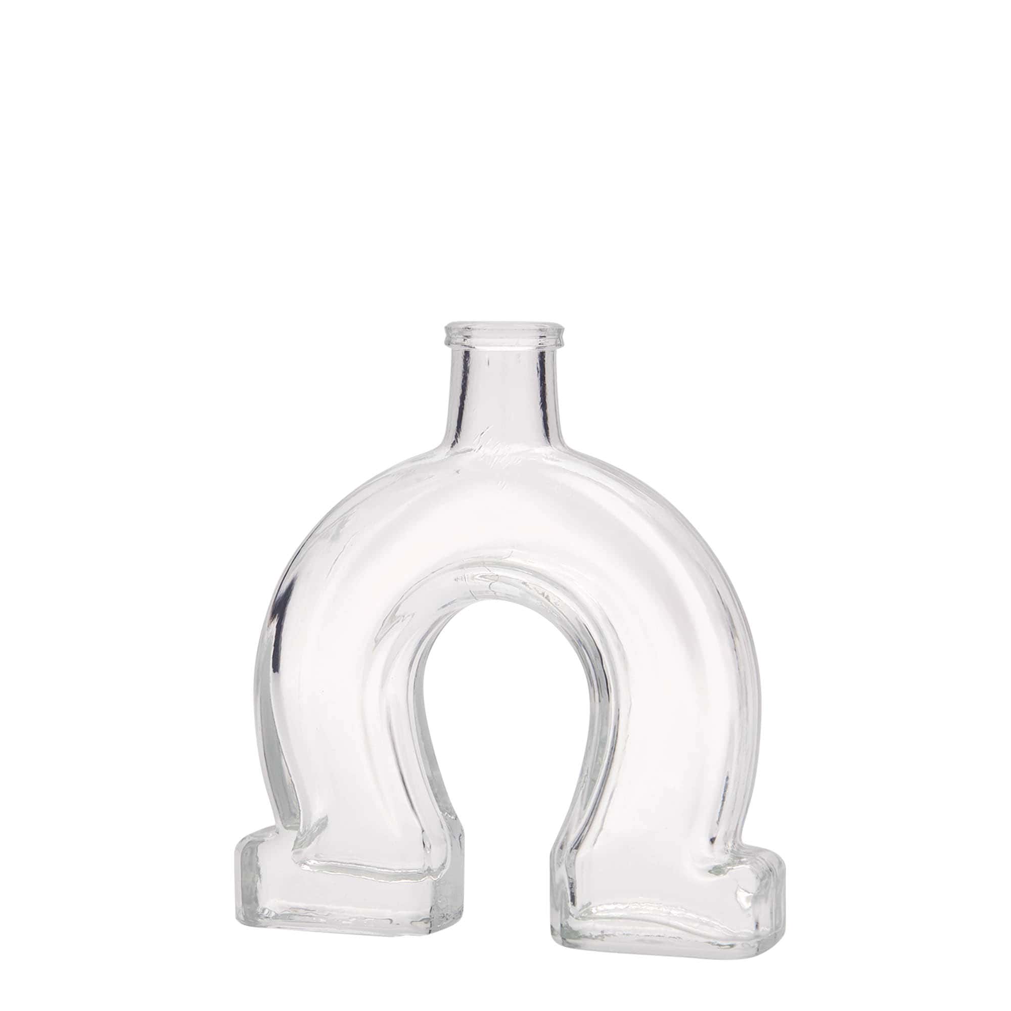 100 ml glasflaske 'Hestesko', åbning: Kork 100 ml glasflaske 'Hestesko', åbning: Kork