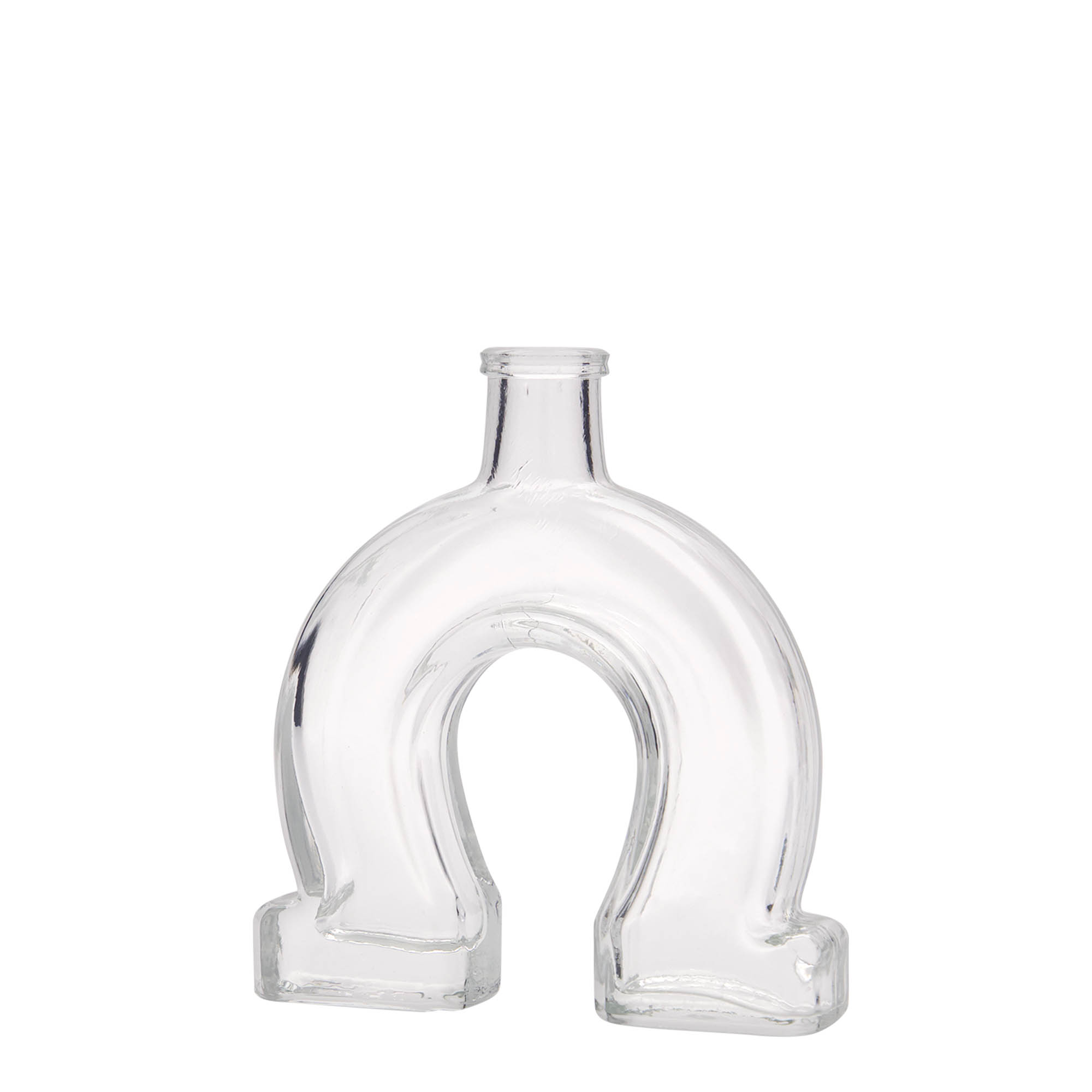 100 ml glasflaske 'Hestesko', åbning: Kork