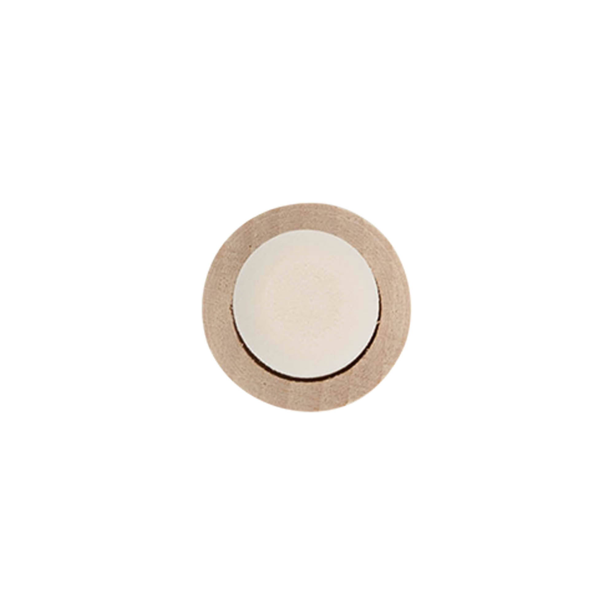 Grebsprop 19 mm, træ/plast, til munding: prop Grebsprop 19 mm, træ/plast, til munding: prop