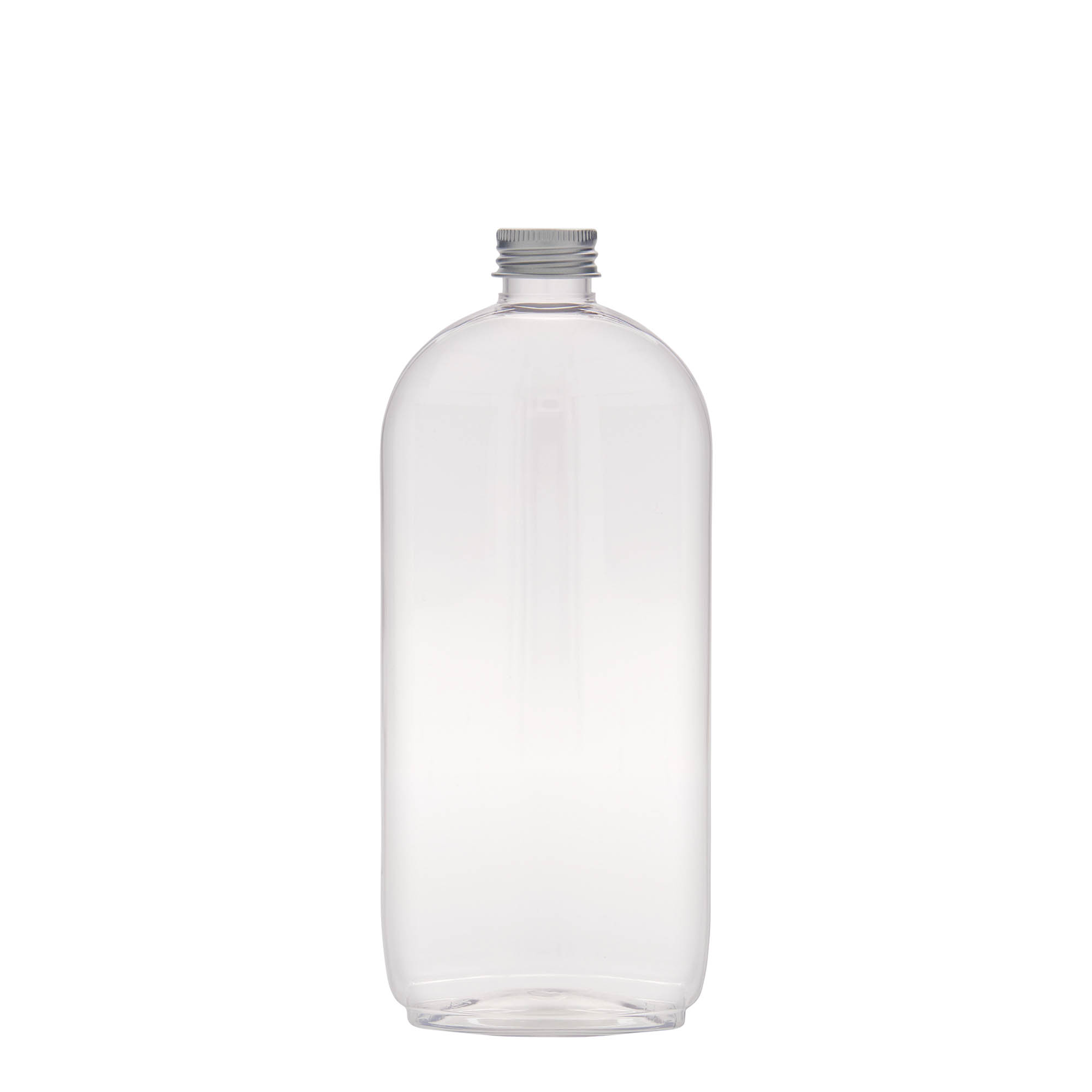 500 ml PET-flaske 'Iris', oval, plastik, åbning: 24/410 500 ml PET-flaske 'Iris', oval, plastik, åbning: 24/410