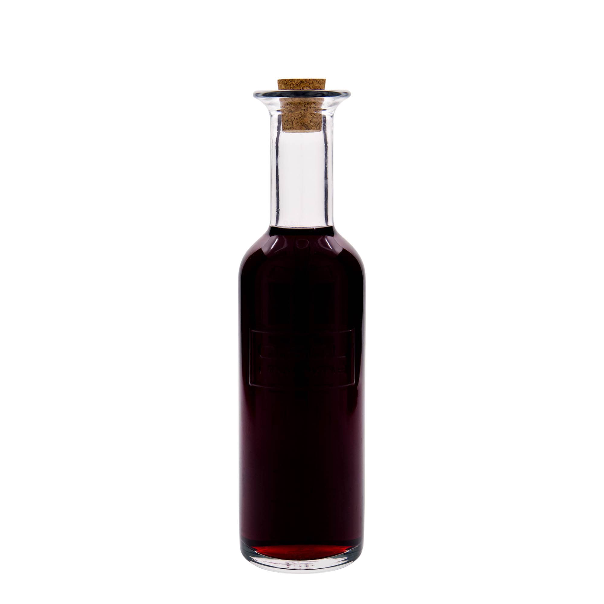 500 ml glasflaske 'Optima Fine Wine', åbning: Kork