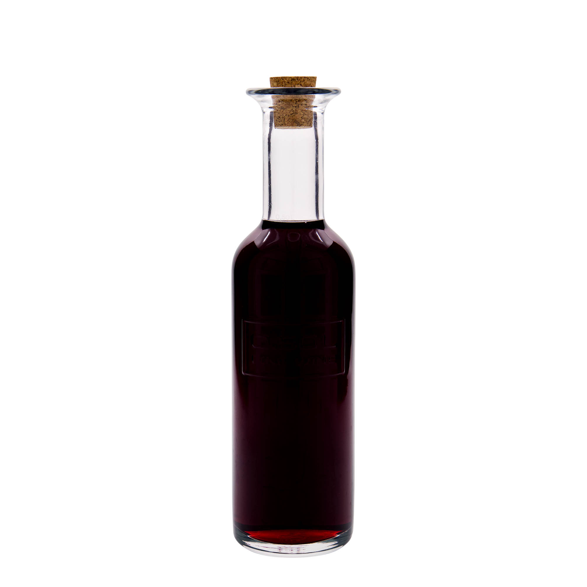 500 ml glasflaske 'Optima Fine Wine', åbning: kork