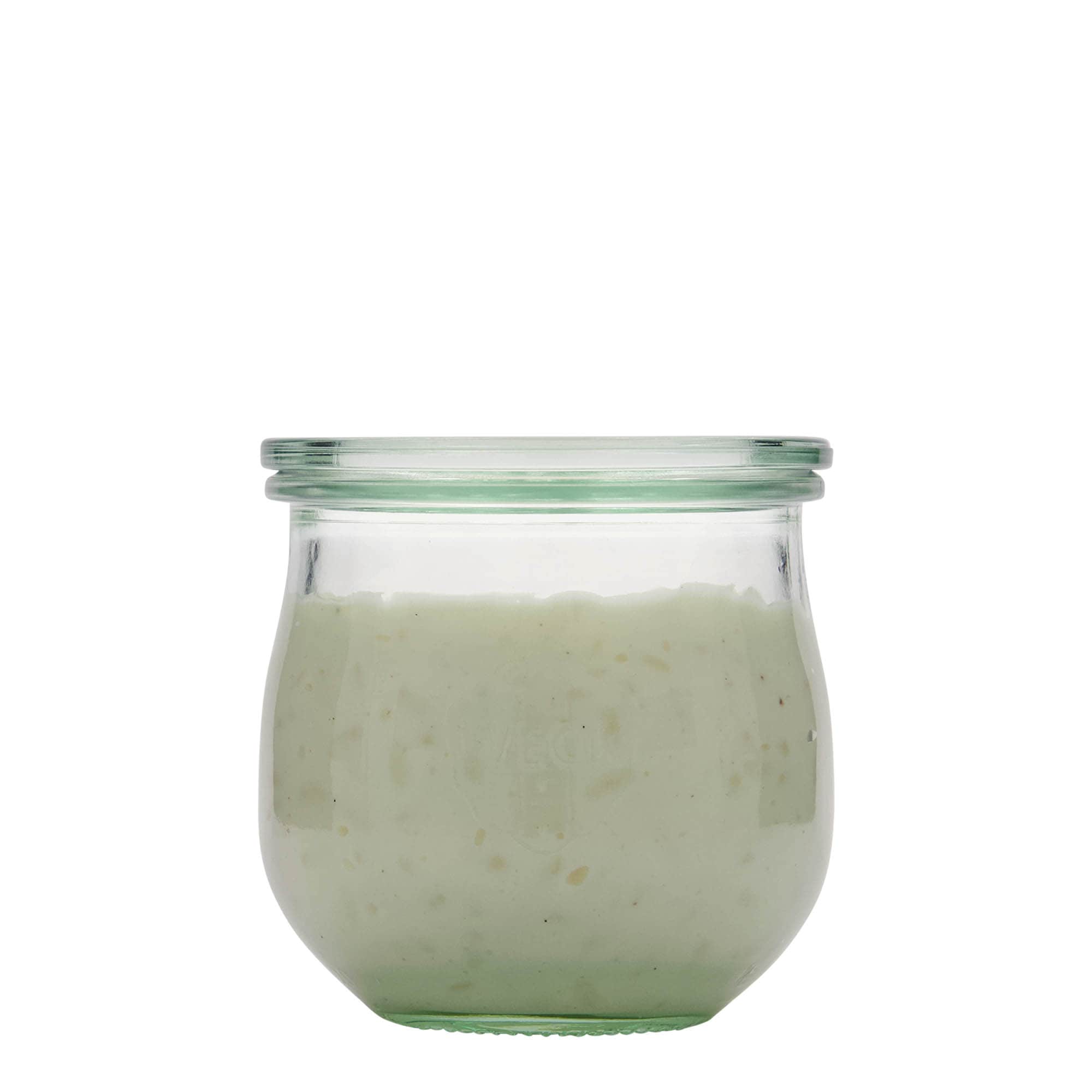 370 ml WECK-tulipanglas, åbning: rund kant