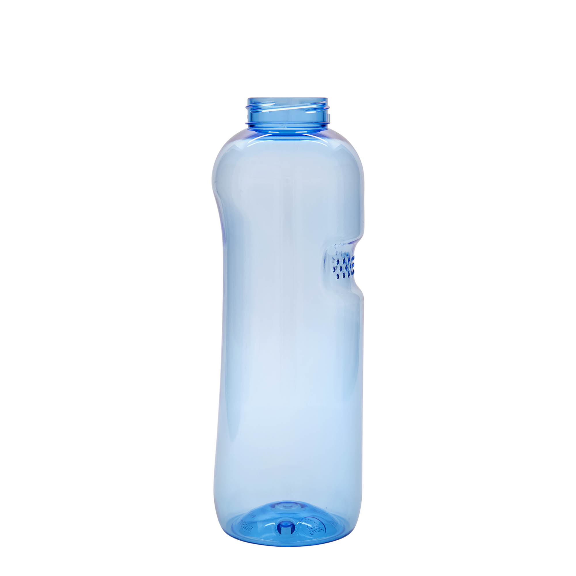 1.000 ml PET-drikkeflaske 'Kavodrink', plastik, blå