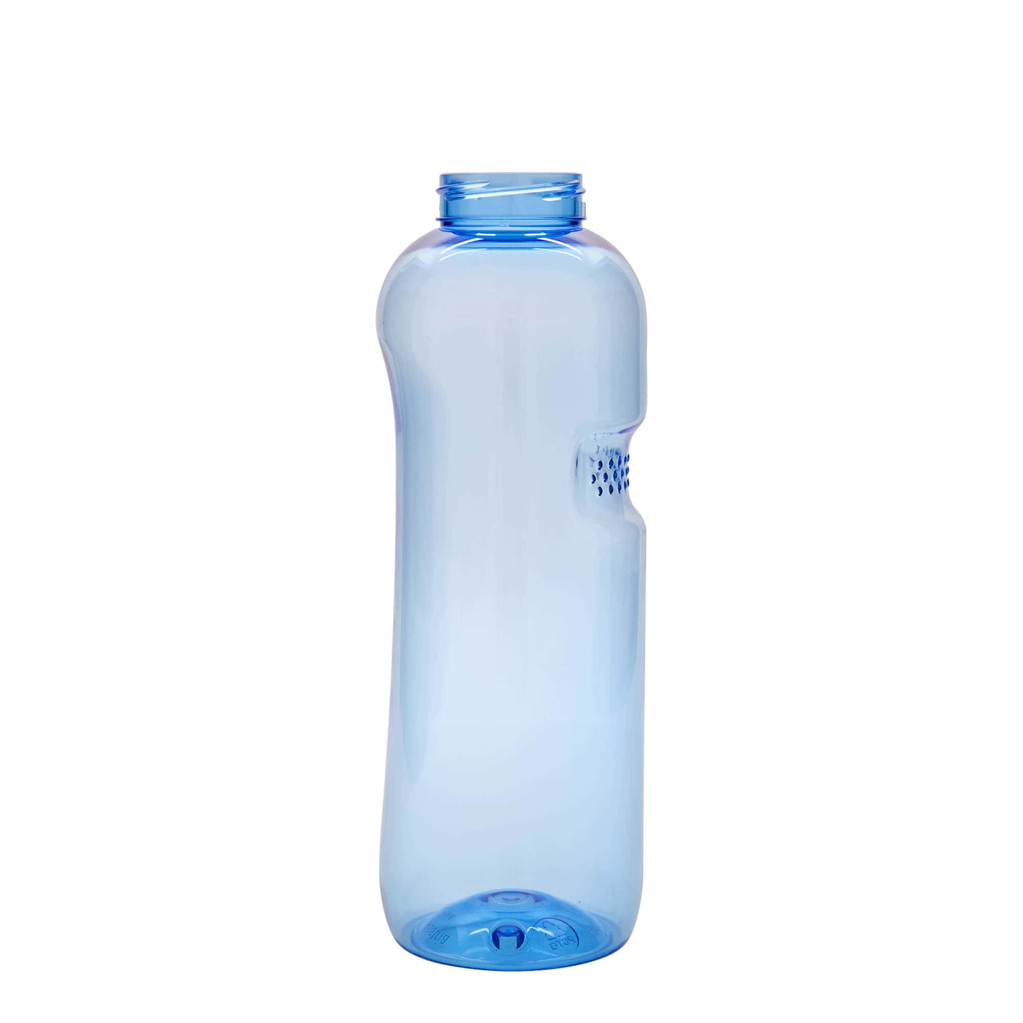 1.000 ml PET-drikkeflaske »Kavodrink«, plastik, blå