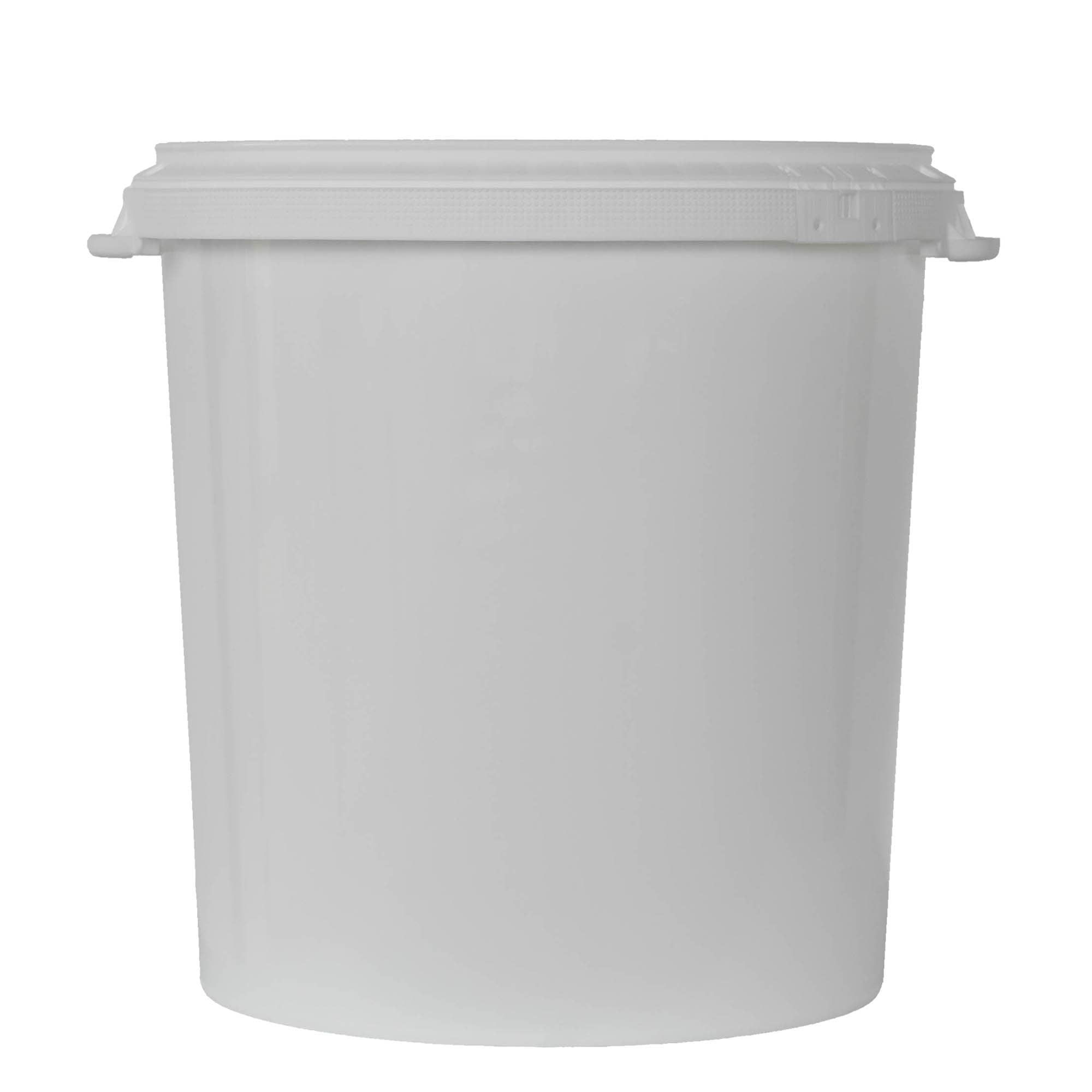 30 l spand, PP-plast, hvid 30 l spand, PP-plast, hvid