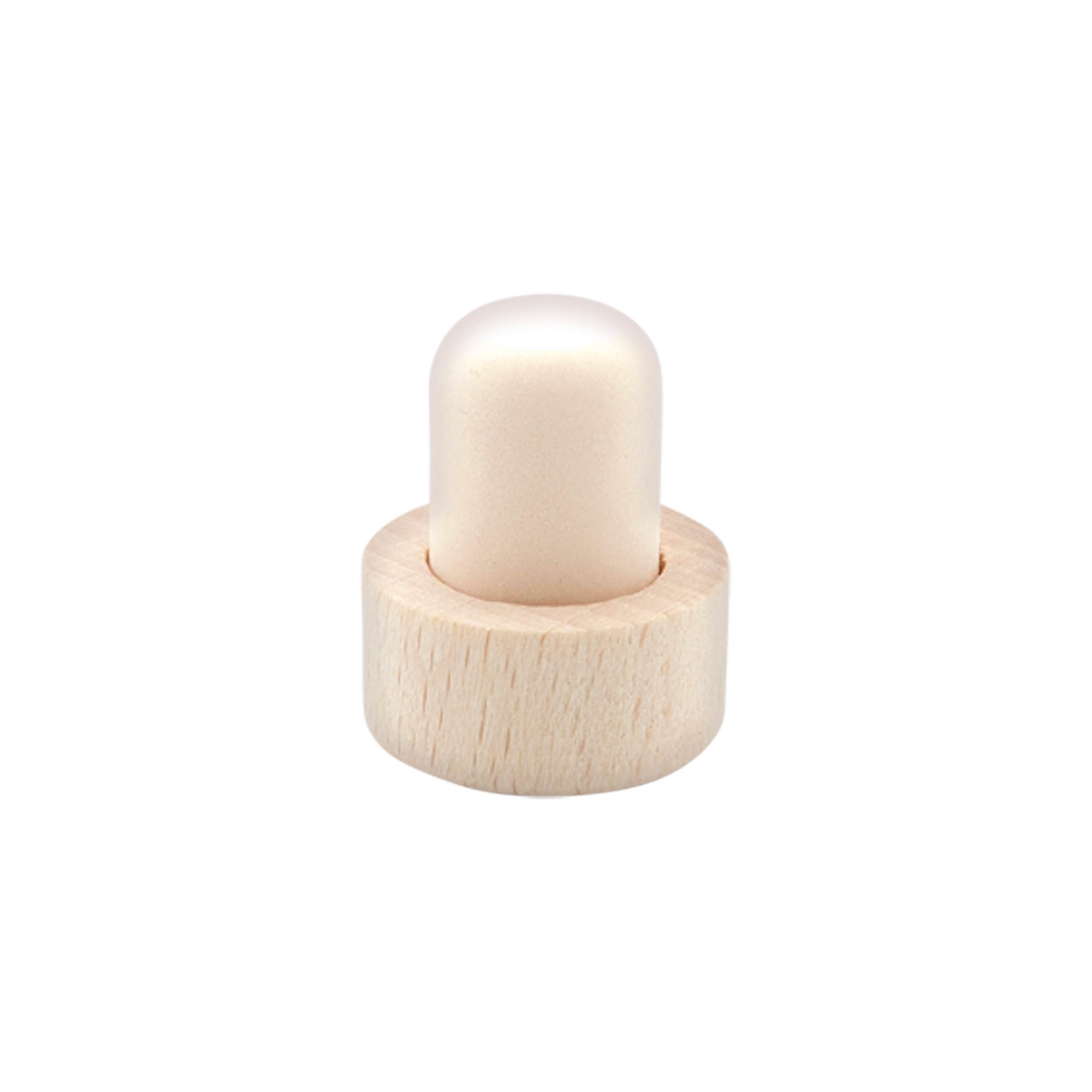Grebsprop 18 mm, træ/plast, til åbning: kork Grebsprop 18 mm, træ/plast, til åbning: kork