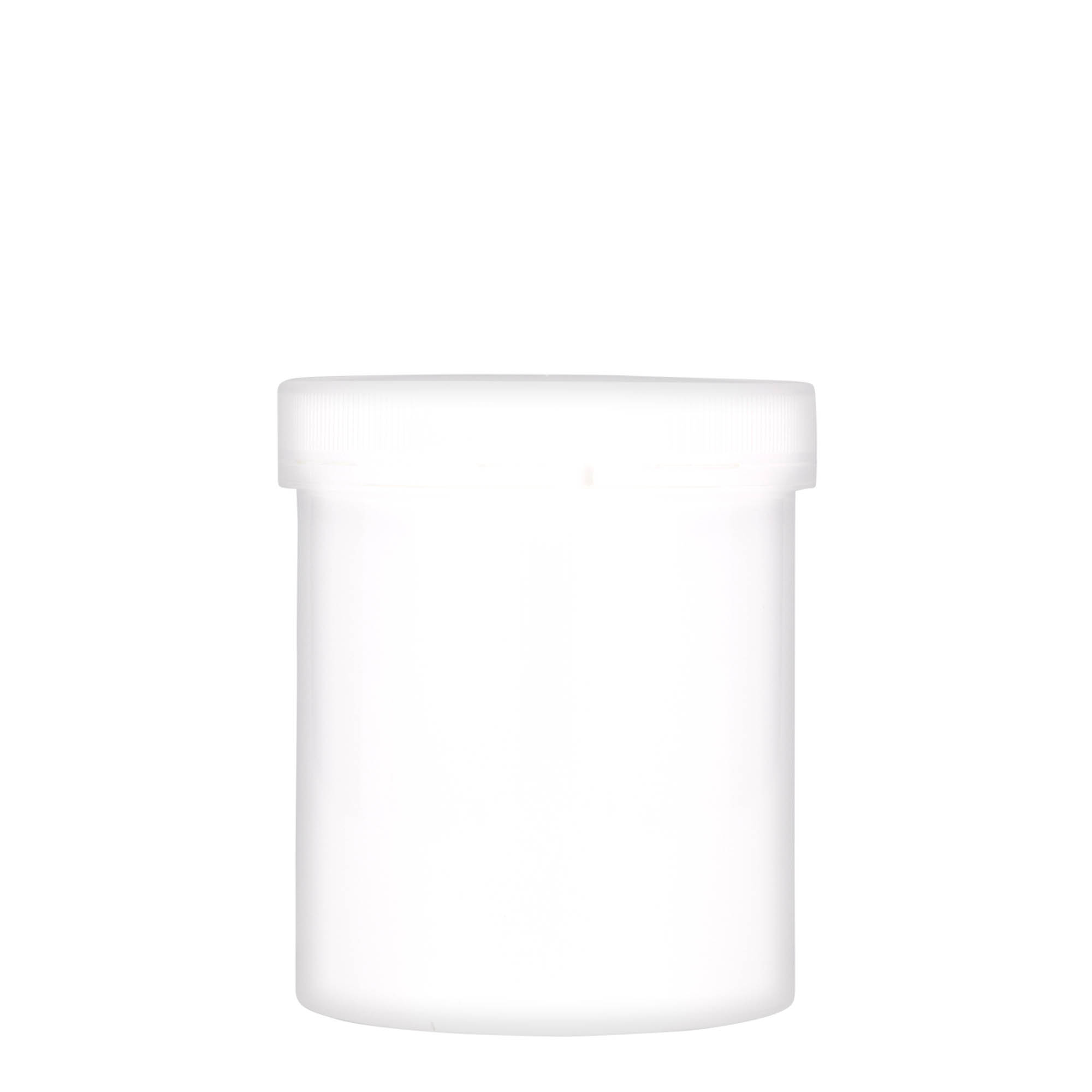 500 ml plastdåse 'Securilock', PP, hvid, åbning: Skruelåg