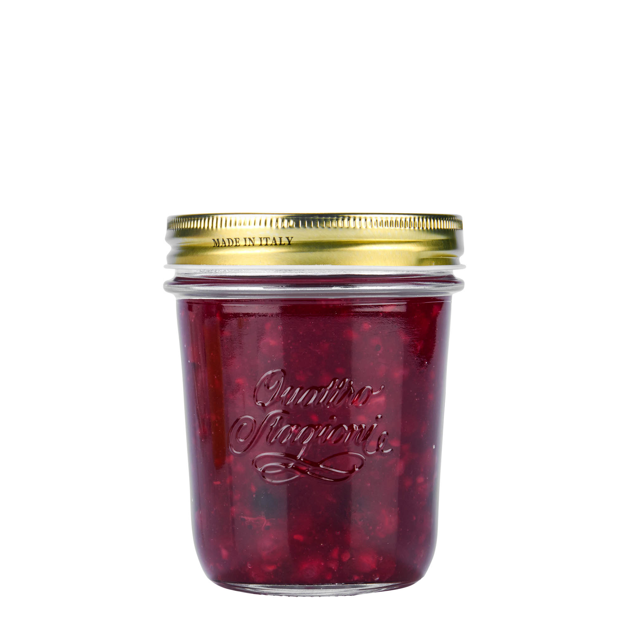 320 ml opbevaringsglas 'Quattro Stagioni', åbning: skruelåg