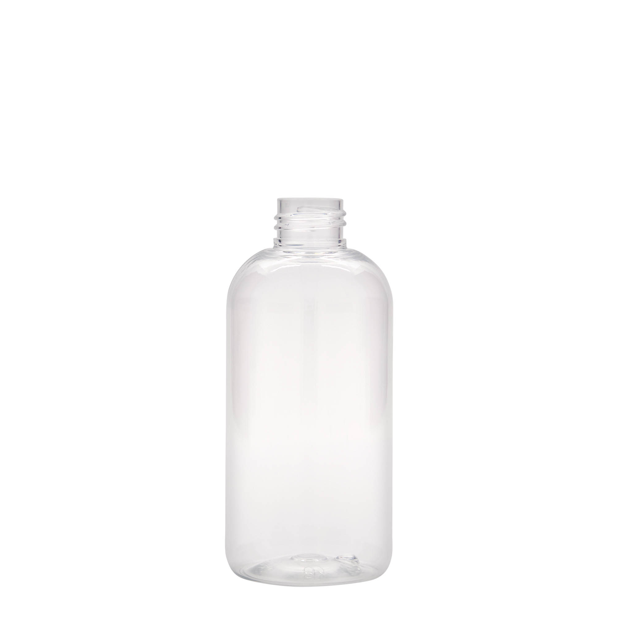 200 ml PET-flaske »Boston«, plastik, åbning: 24/410