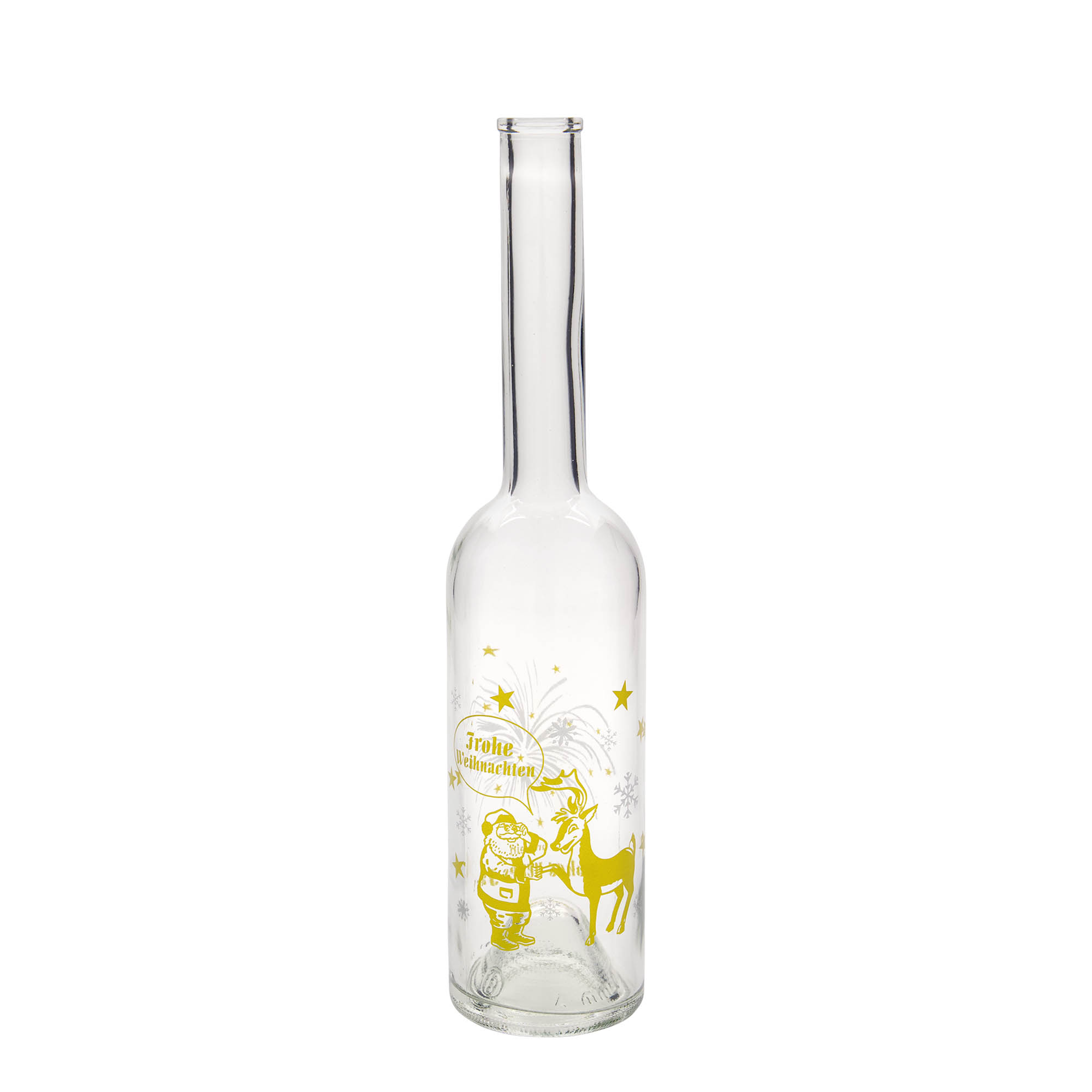 500 ml glasflaske 'Opera', motiv: Fyrværkeri, åbning: Kork