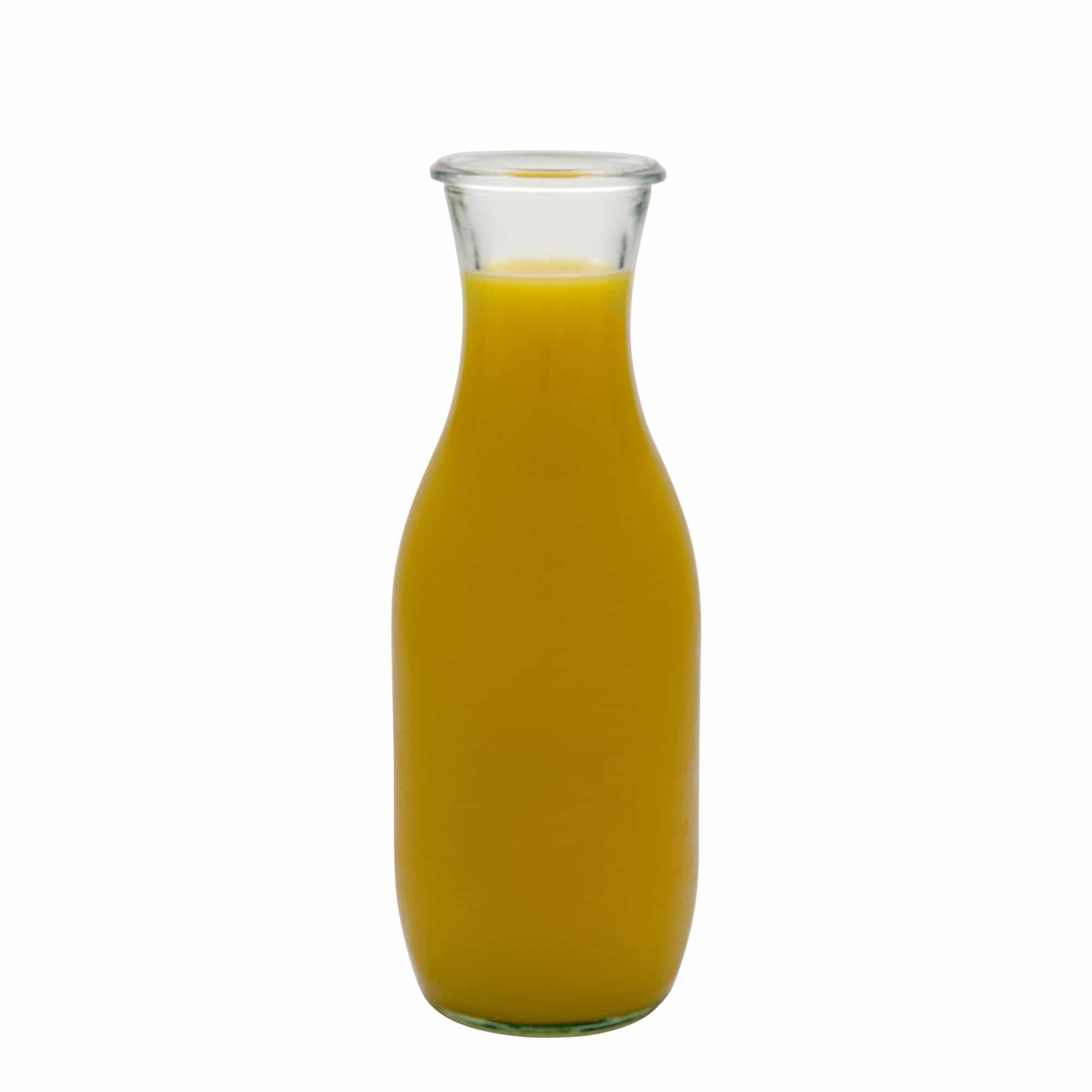 1.000 ml WECK-saftflaske, åbning: Rund kant