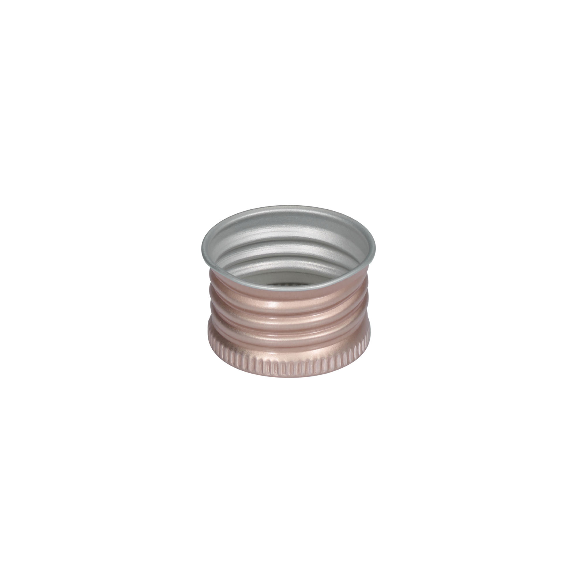 Skruelåg, metal, rosa, til åbning: 24/410