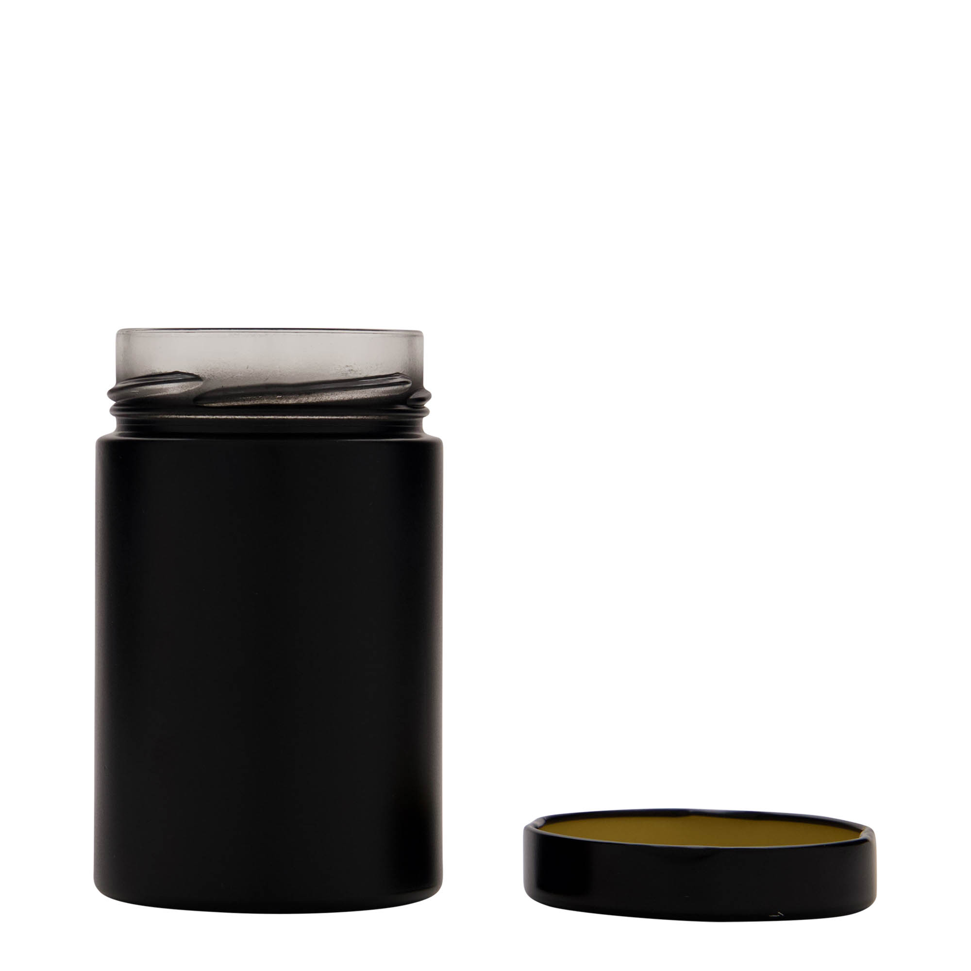 327 ml Rundglas 'Aurora', sort, åbning: Deep-Twist-Off (DTO 66) 327 ml Rundglas 'Aurora', sort, åbning: Deep-Twist-Off (DTO 66)