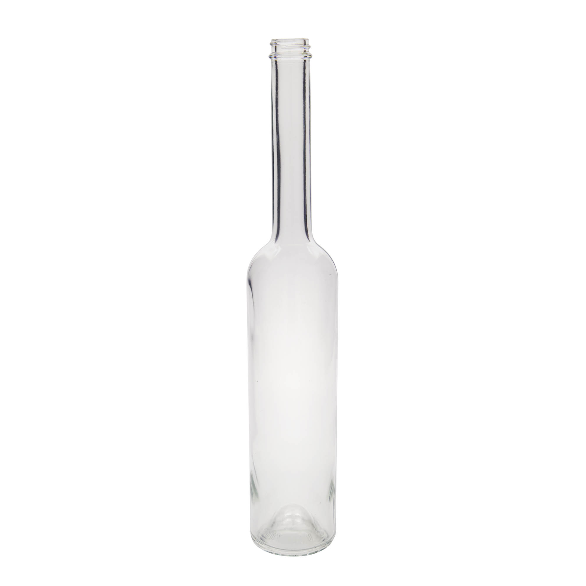 500 ml glasflaske 'Platina', åbning: GPI 28 500 ml glasflaske 'Platina', åbning: GPI 28