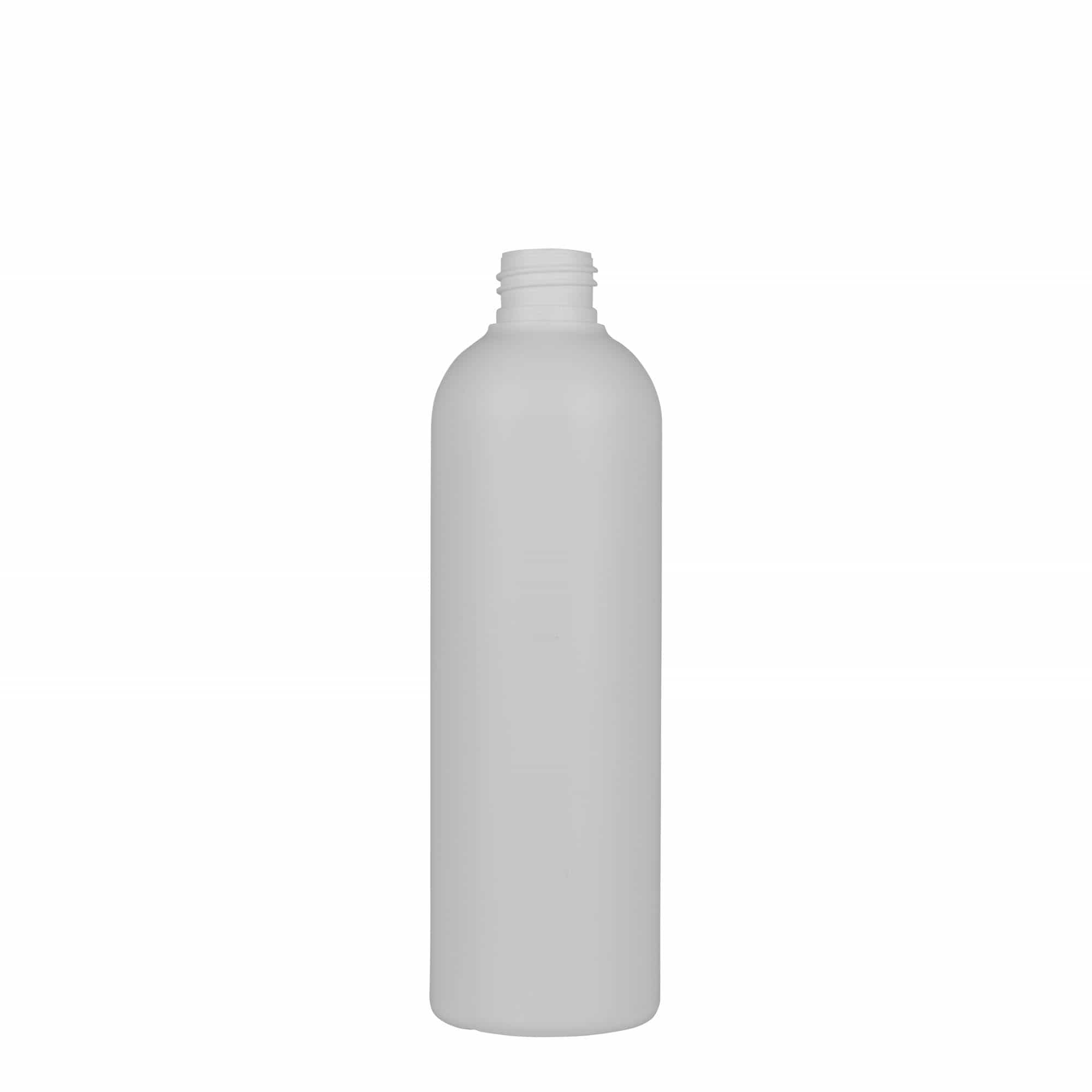 300 ml plastikflaske 'Tuffy', HDPE, hvid, munding: 24/410