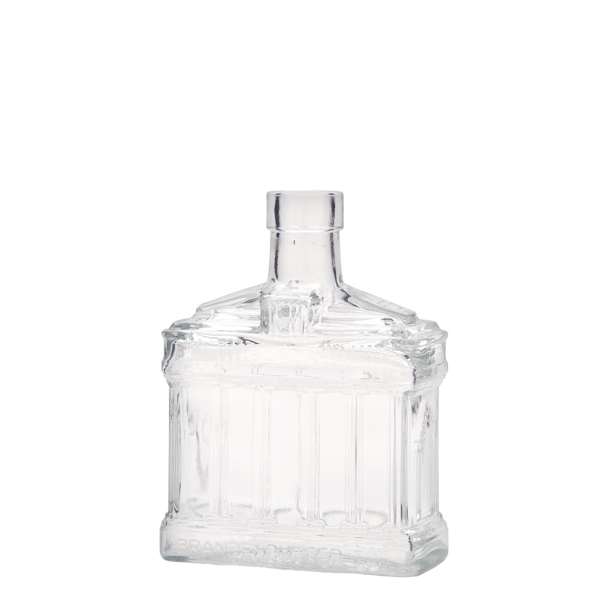 200 ml glasflaske 'Brandenburger Tor', åbning: kork