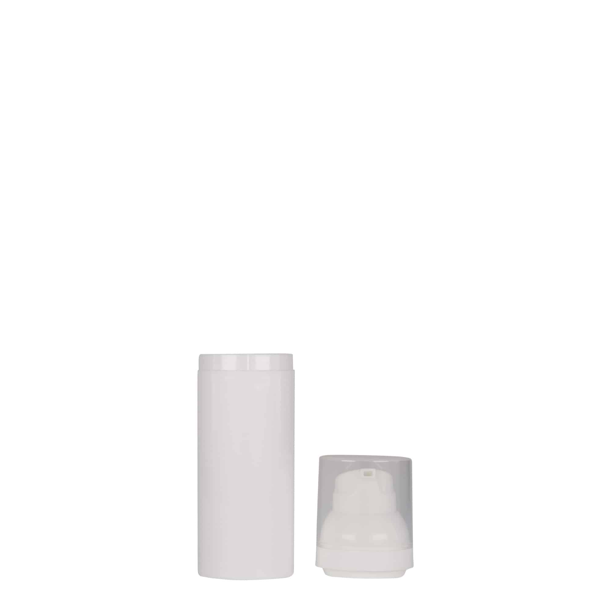50 ml Airless-dispenser »Mezzo«, PP-plast, hvid