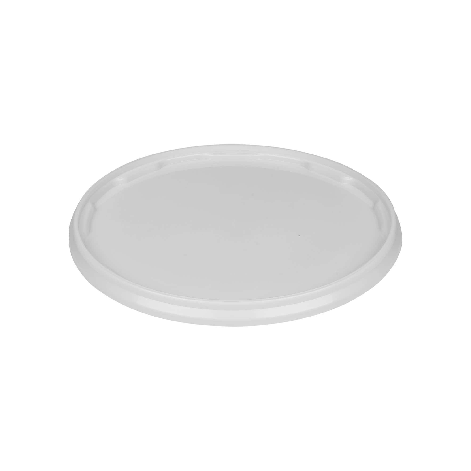 Låg til 10 l spande, PP-plast, hvid