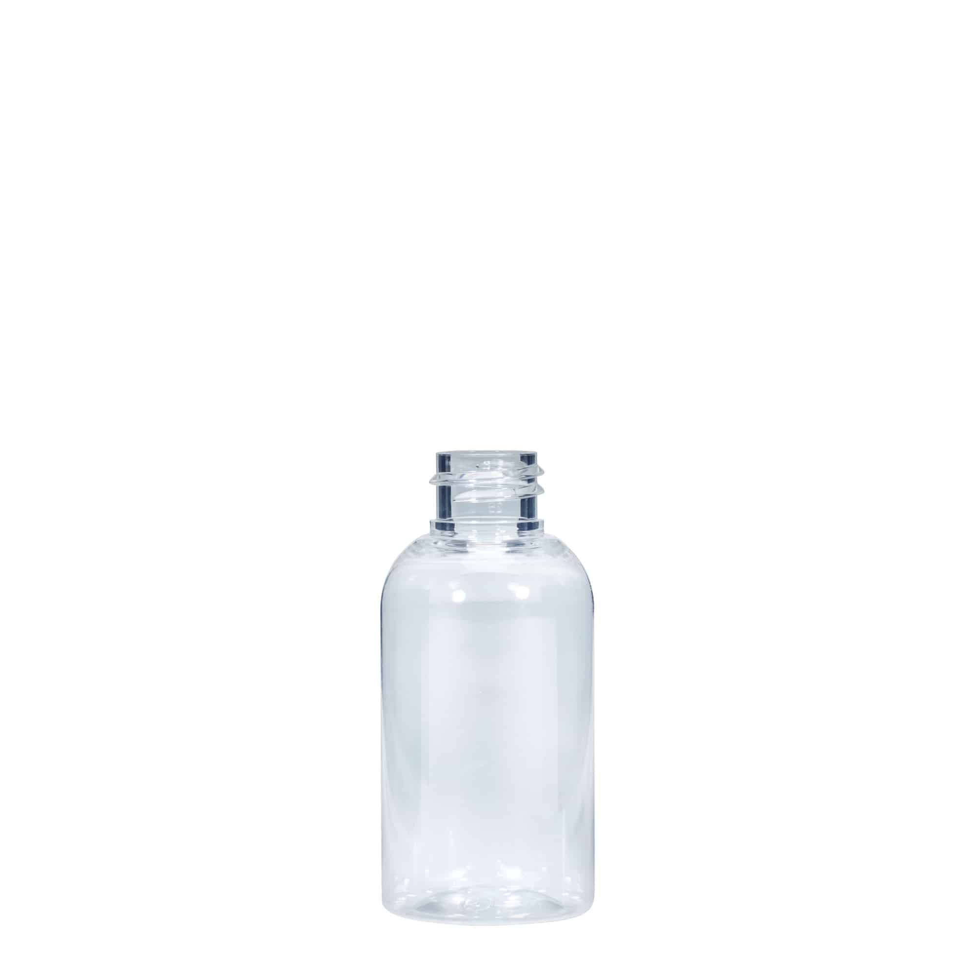 50 ml PET-flaske 'Boston', plastik, tud: 20/410