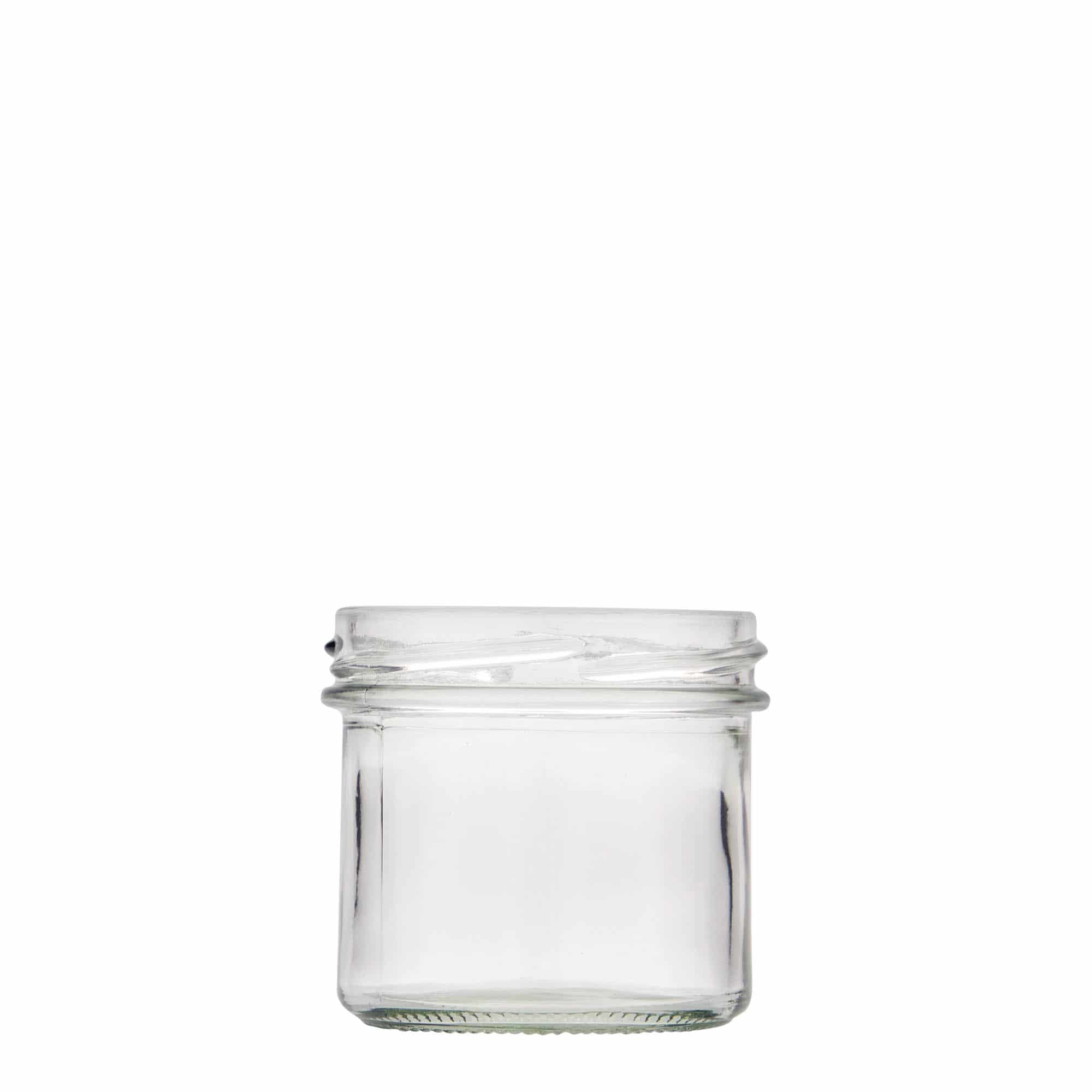 125 ml cylindrisk sylteglas, åbning: Twist-off (TO 66)