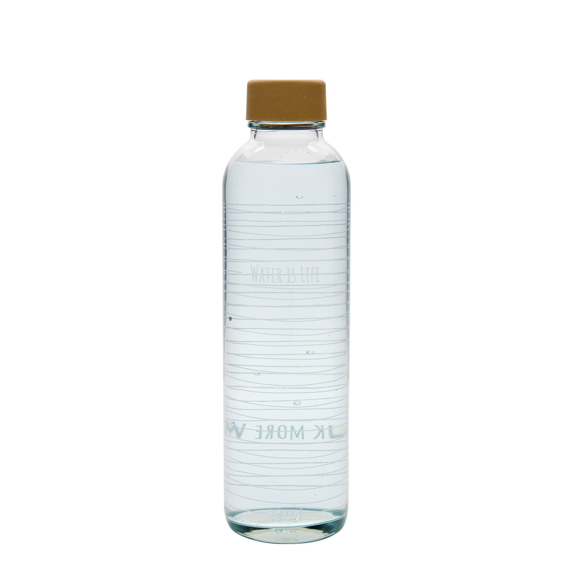 700 ml drikkeflaske CARRY Bottle, motiv: Water is Life, åbning: Skruelåg