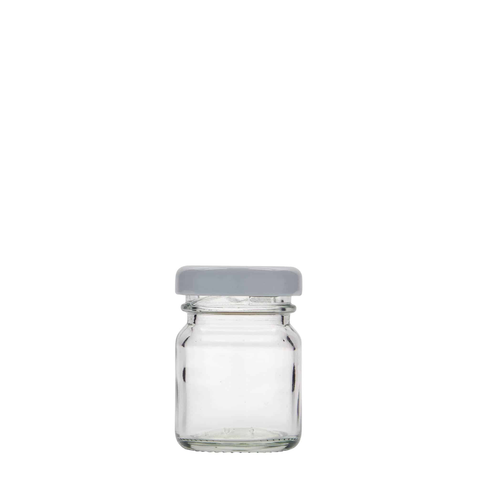 45 ml højt rundt glas, åbning: Twist-off (TO 38)