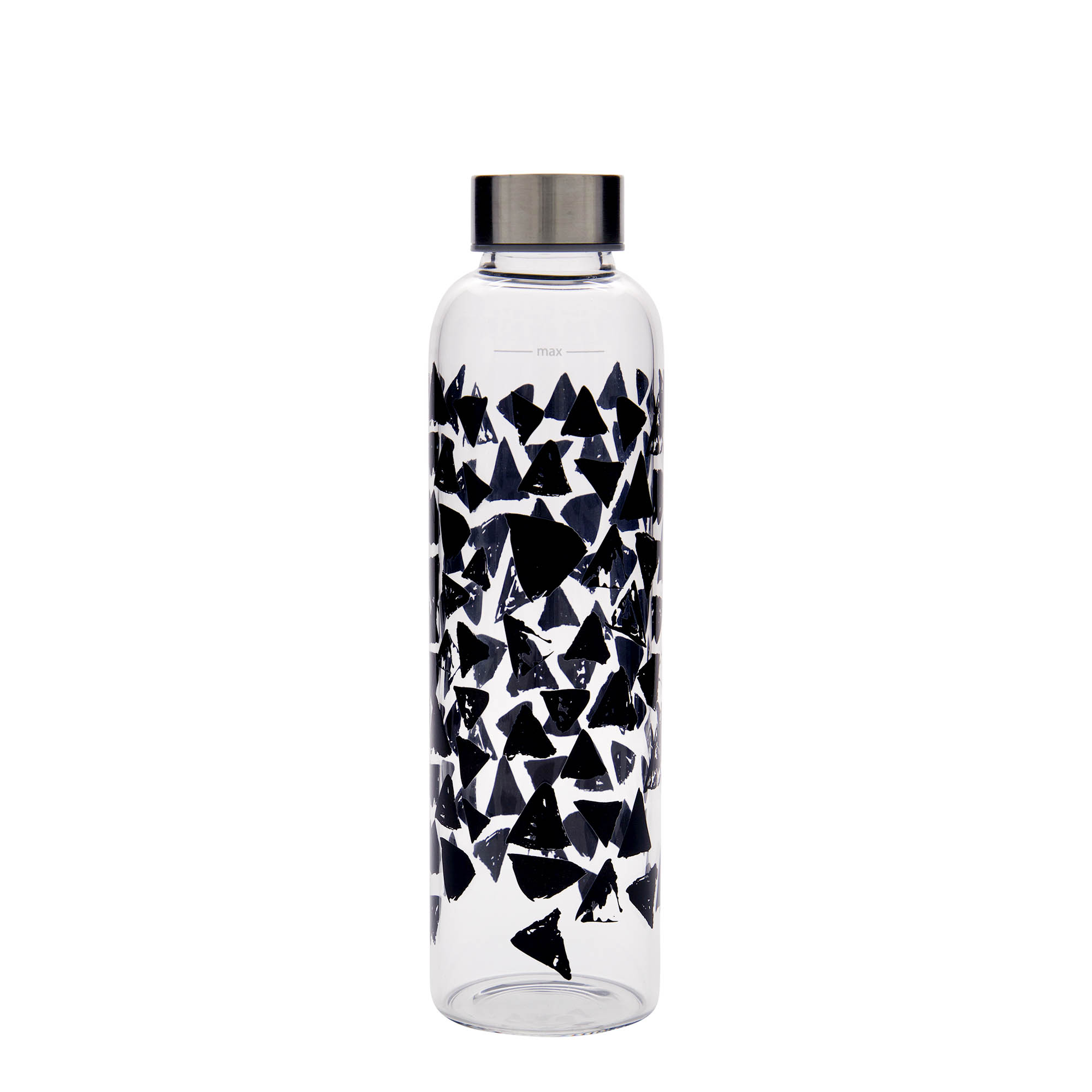500 ml drikkeflaske »Perseus - Sorte Trekanter«, åbning: skruelåg