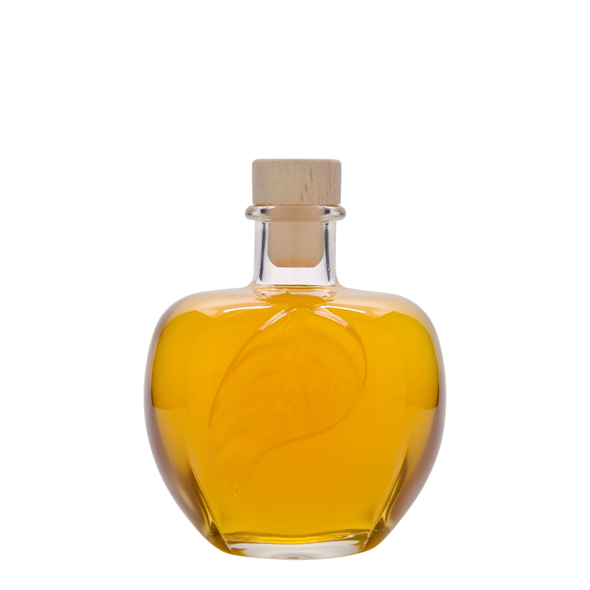 350 ml glasflaske »Æble«, åbning: Kork