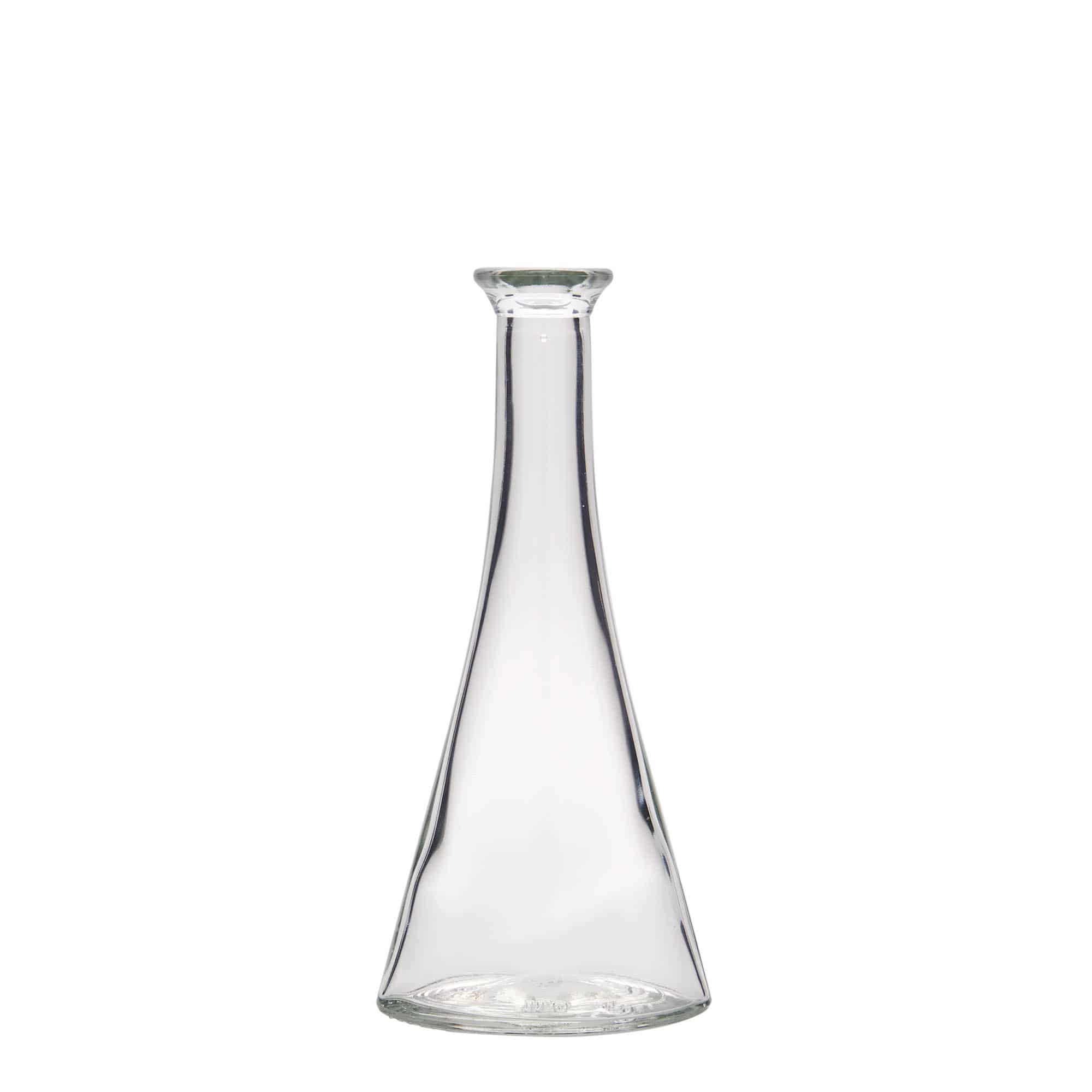 100 ml glasflaske 'Veronica', halvrund, åbning: Kork 100 ml glasflaske 'Veronica', halvrund, åbning: Kork