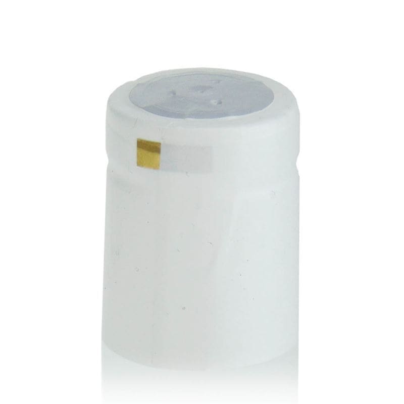 Krympekapsel 32x41, PVC-plast, hvid