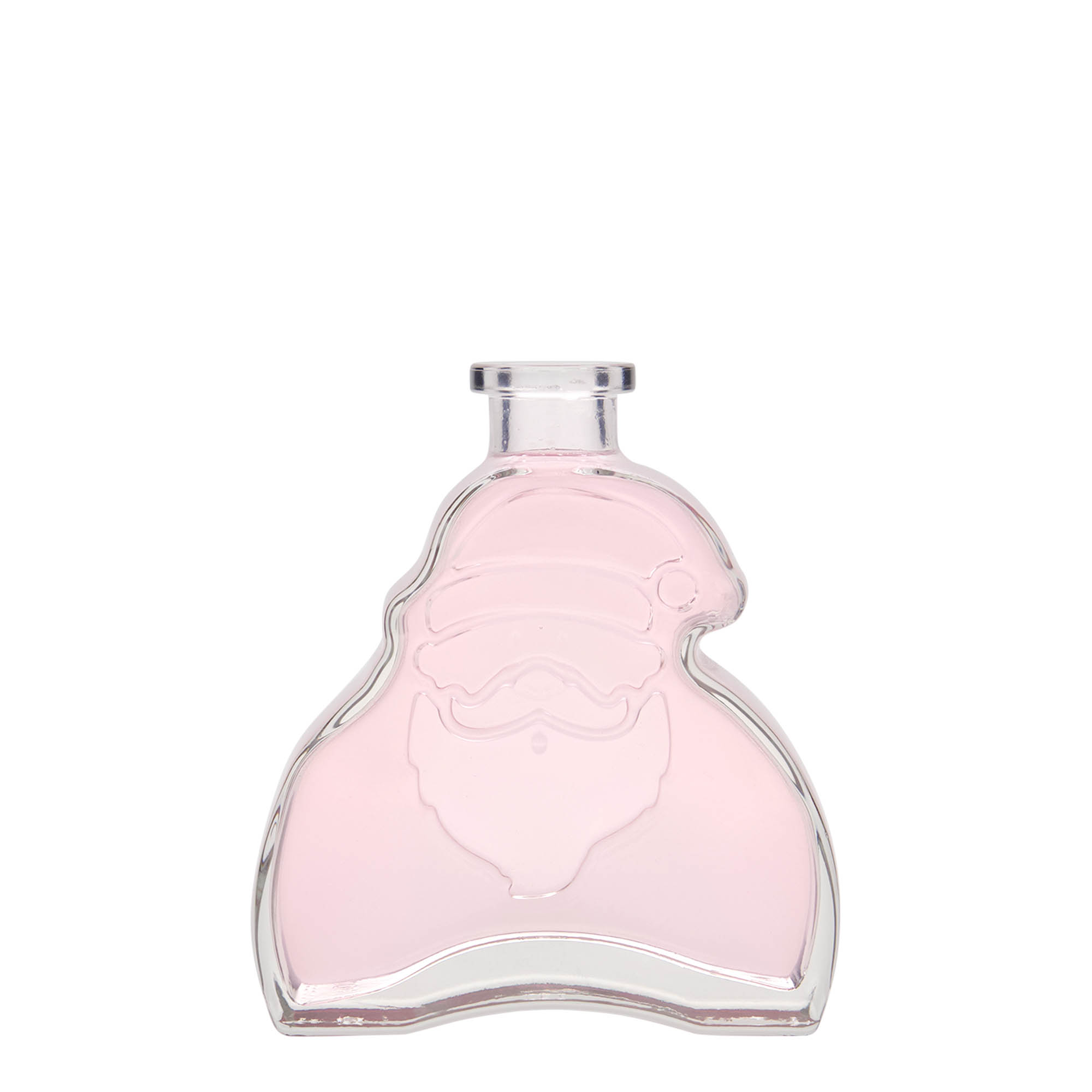 200 ml glasflaske 'Julemand', åbning: prop