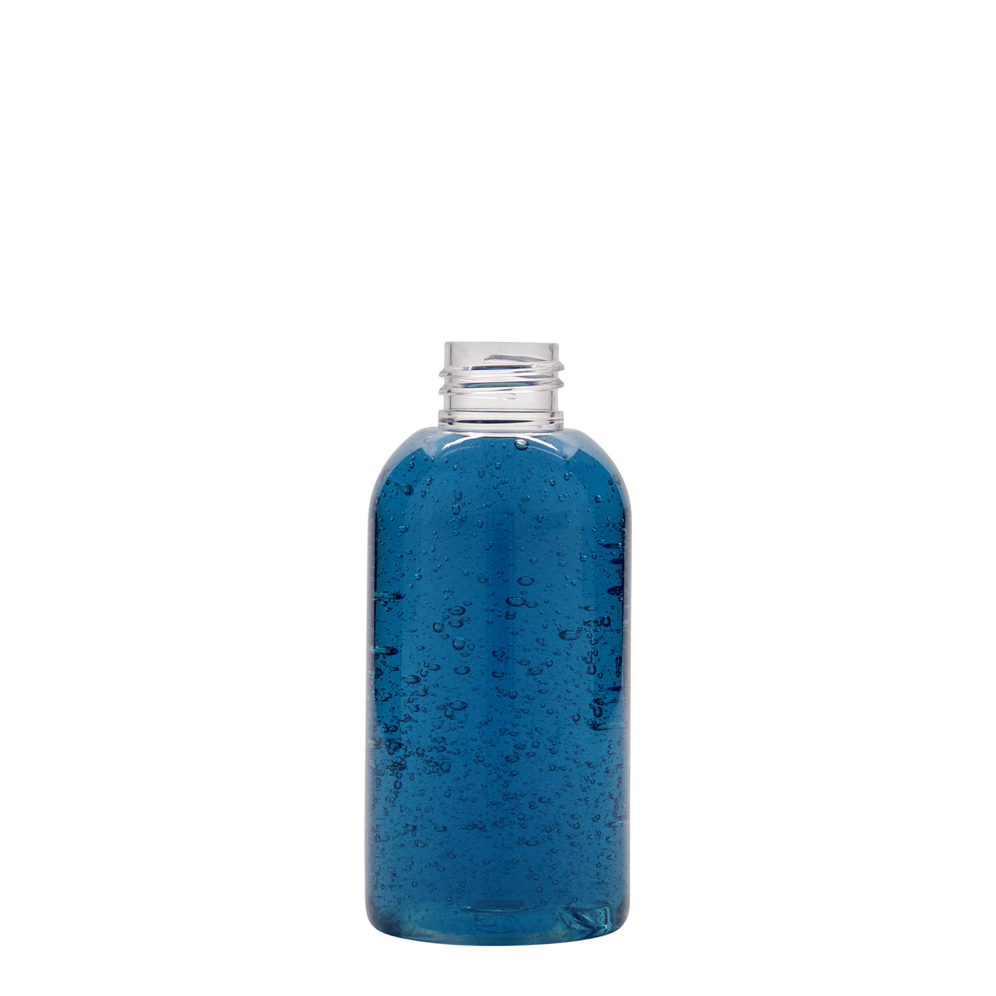 150 ml PET-flaske 'Boston', plast, tud: 24/410