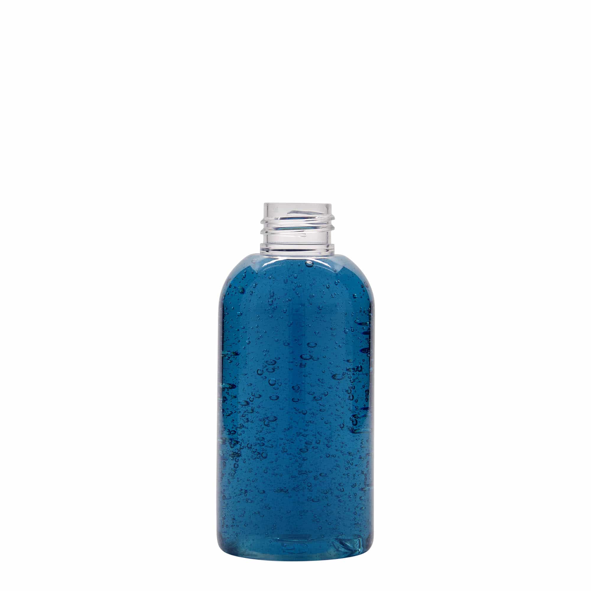 150 ml PET-flaske 'Boston', plast, tud: 24/410
