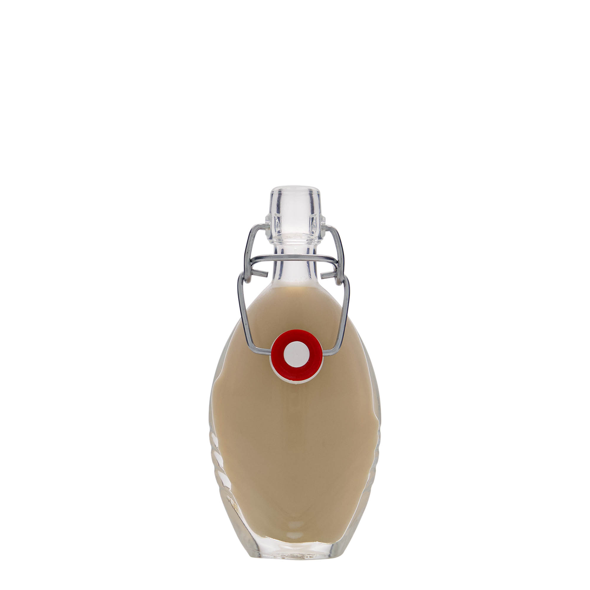 40 ml glasflaske 'Florence', oval, åbning: klemme lukning
