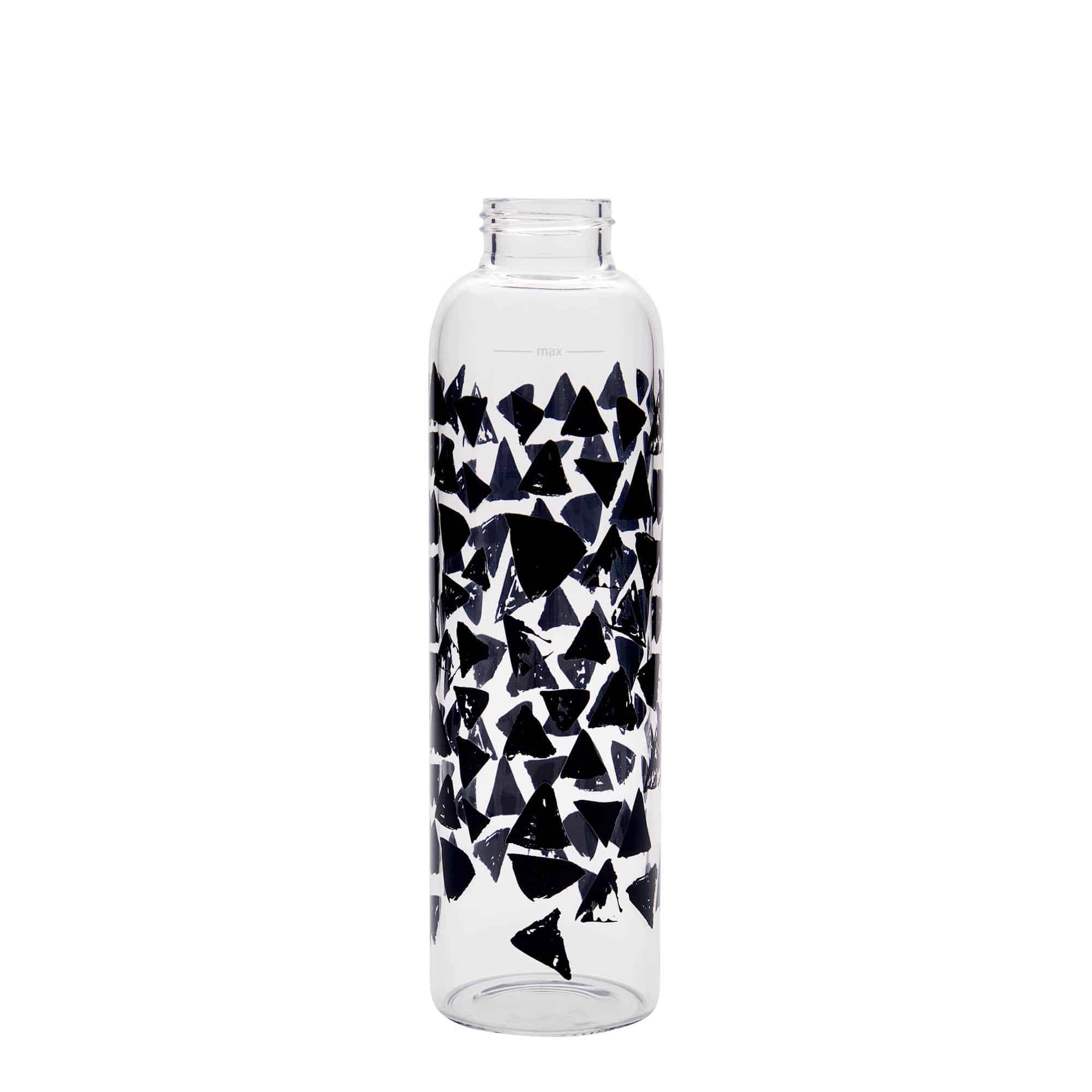 500 ml drikkeflaske 'Perseus', motiv: Sorte trekanter, åbning: Skruelåg 500 ml drikkeflaske 'Perseus', motiv: Sorte trekanter, åbning: Skruelåg