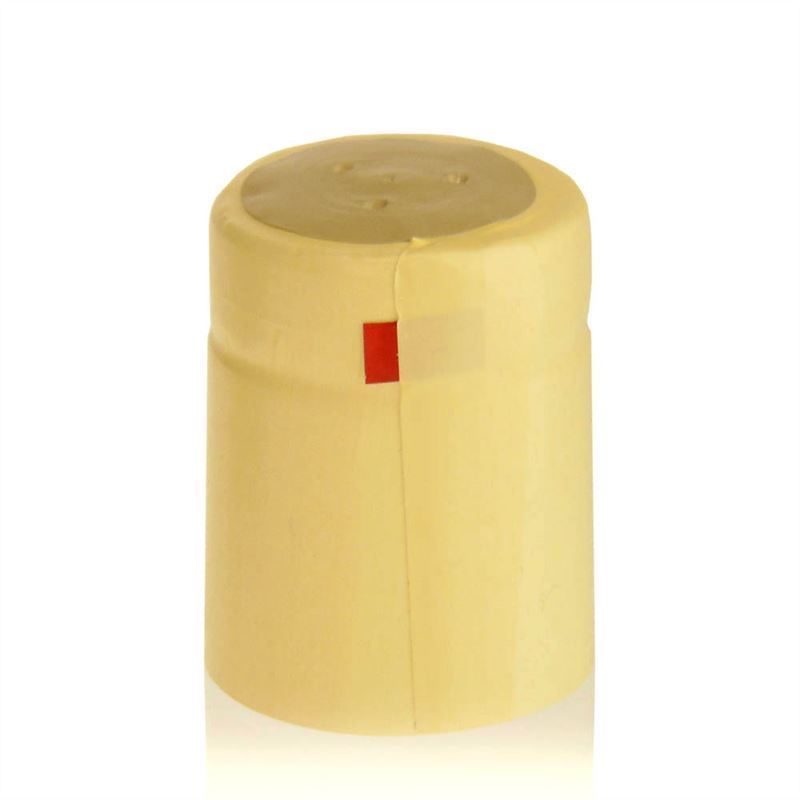 Krympekapsel 32x41, PVC-plast, champagne