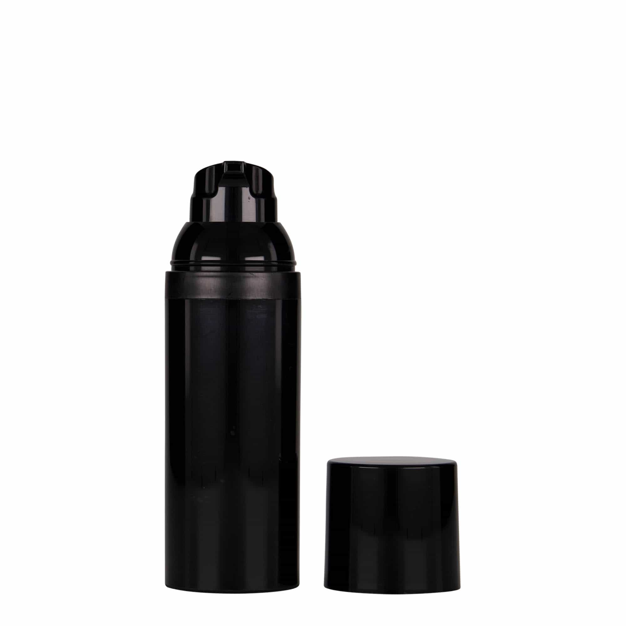 50 ml airless dispenser 'Mezzo', PP-plast, sort 50 ml airless dispenser 'Mezzo', PP-plast, sort
